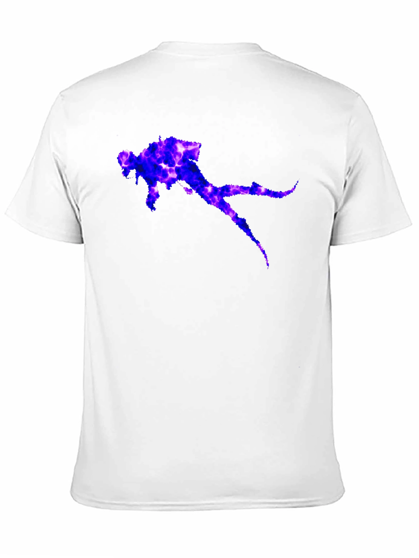 Black Diver Graphic T-Shirt - Black Casual Tee view 11