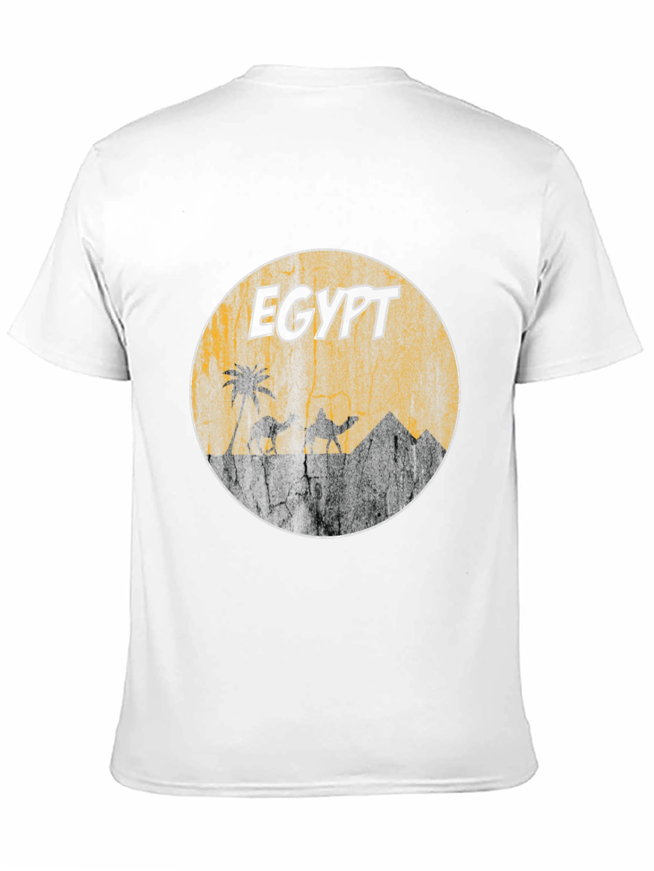 Black Egypt Vintage Graphic T-Shirt view 11