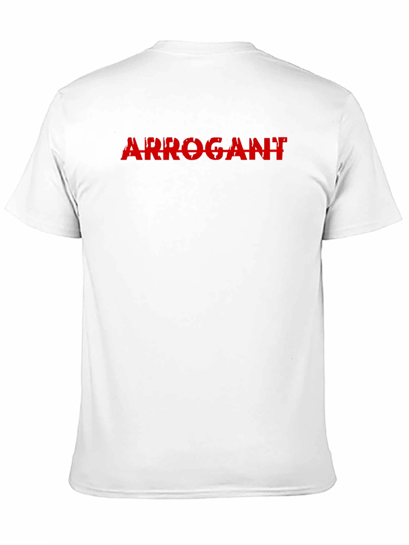 Black Arrogant Graphic T-Shirt - Bold Statement Tee view 11