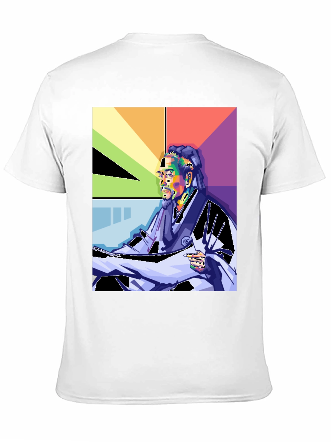 Black Snoop Dogg Pop Art Graphic Print T-Shirt view 11