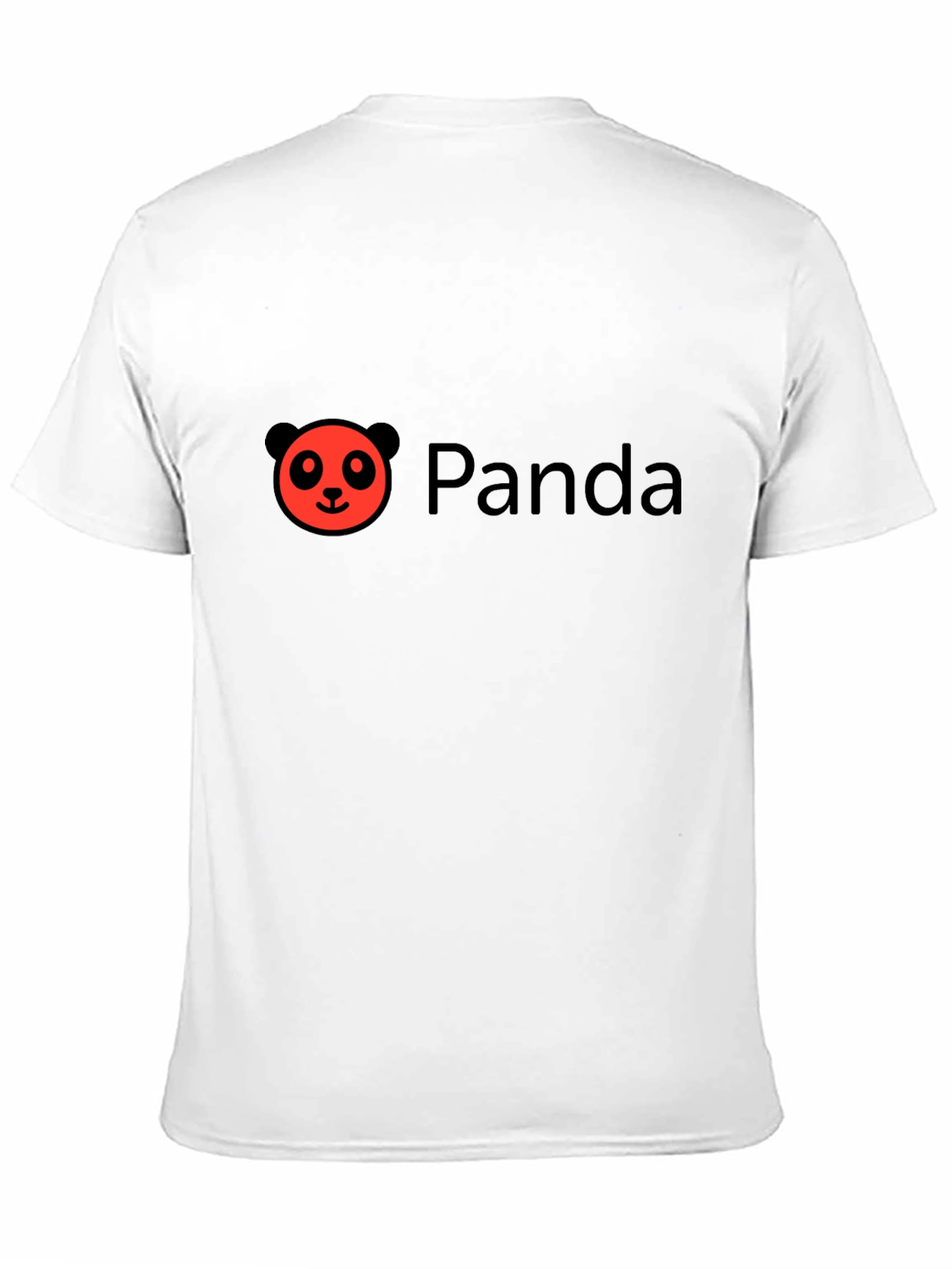 Black Panda Logo Graphic T-Shirt - Casual Black Tee view 11