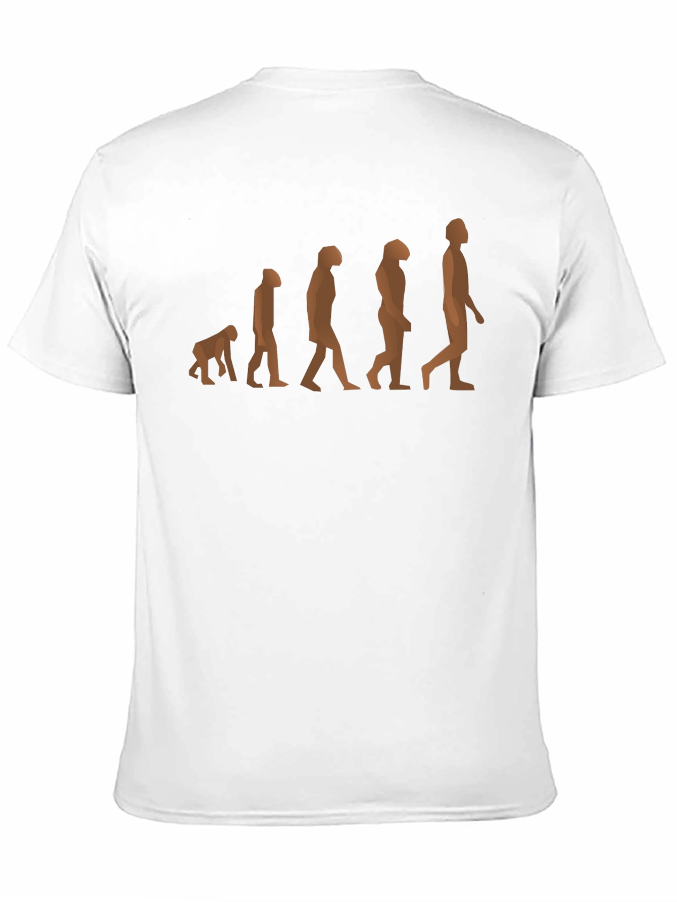 Black Evolution Graphic Tee - Black Cotton Casual T-Shirt view 11