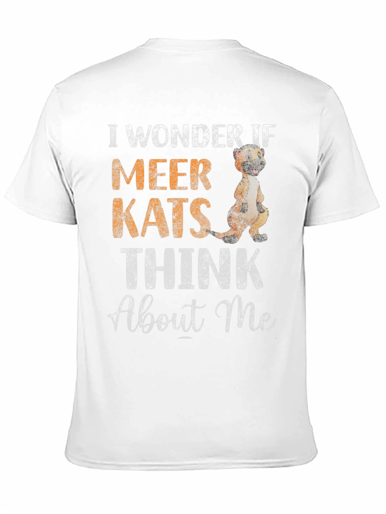 Black Meerkat Graphic T-Shirt Funny Animal Lover Tee view 11