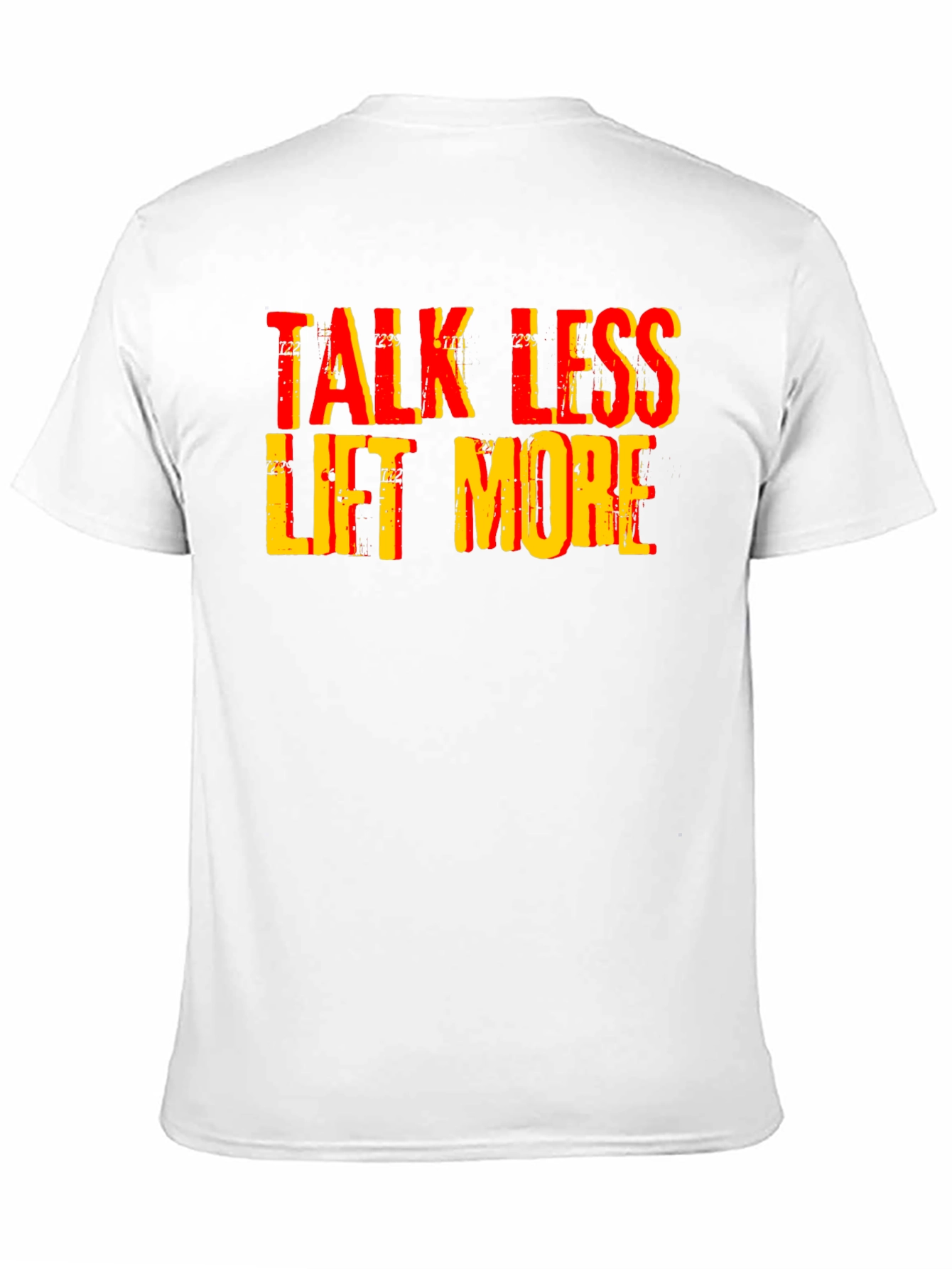 Black Talk Less Lift More Graphic Tee view 11