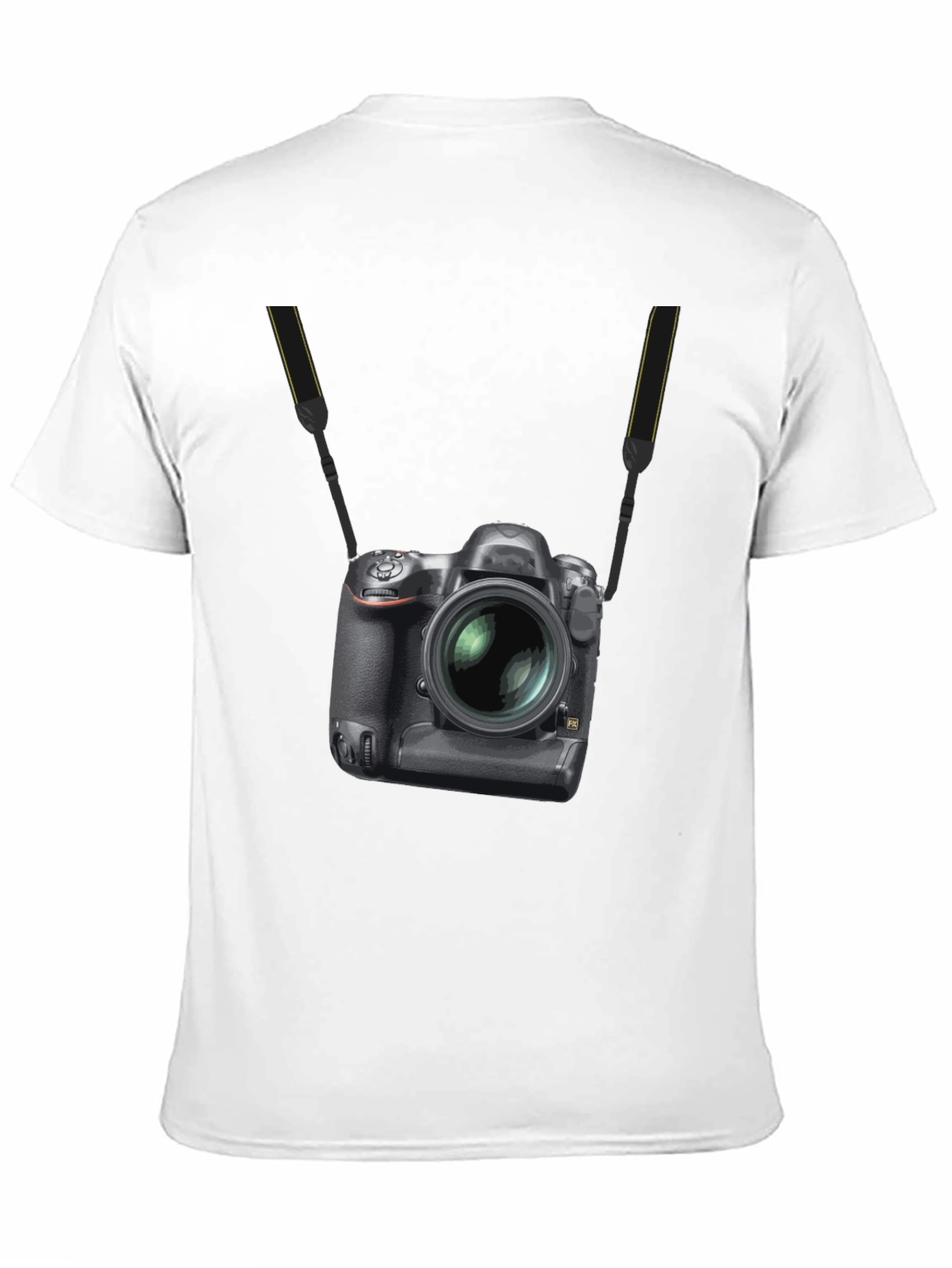 Black Camera Graphic Black T-Shirt view 11