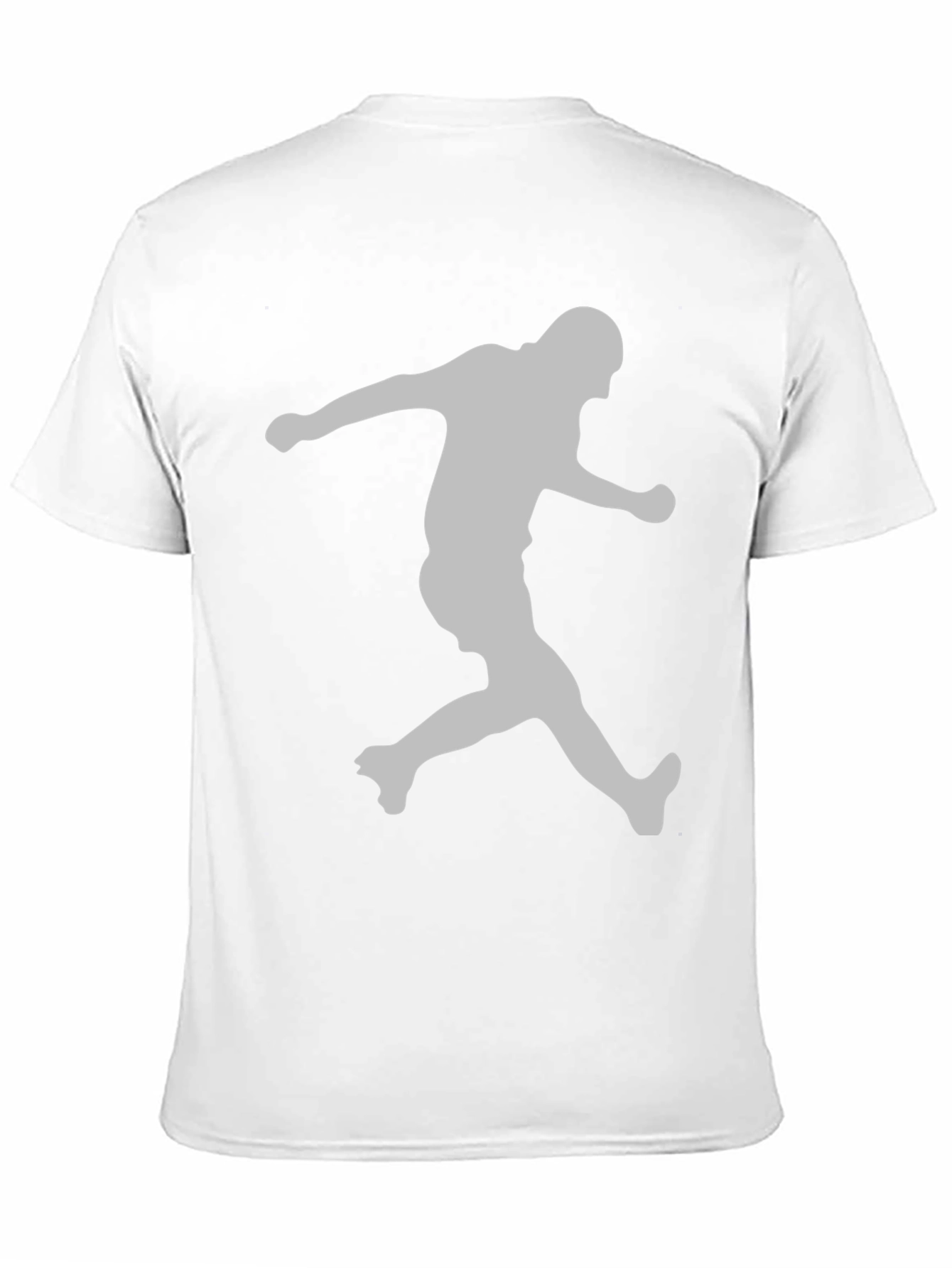 Black Men's Black Graphic Tee - Silhouette Print view 11