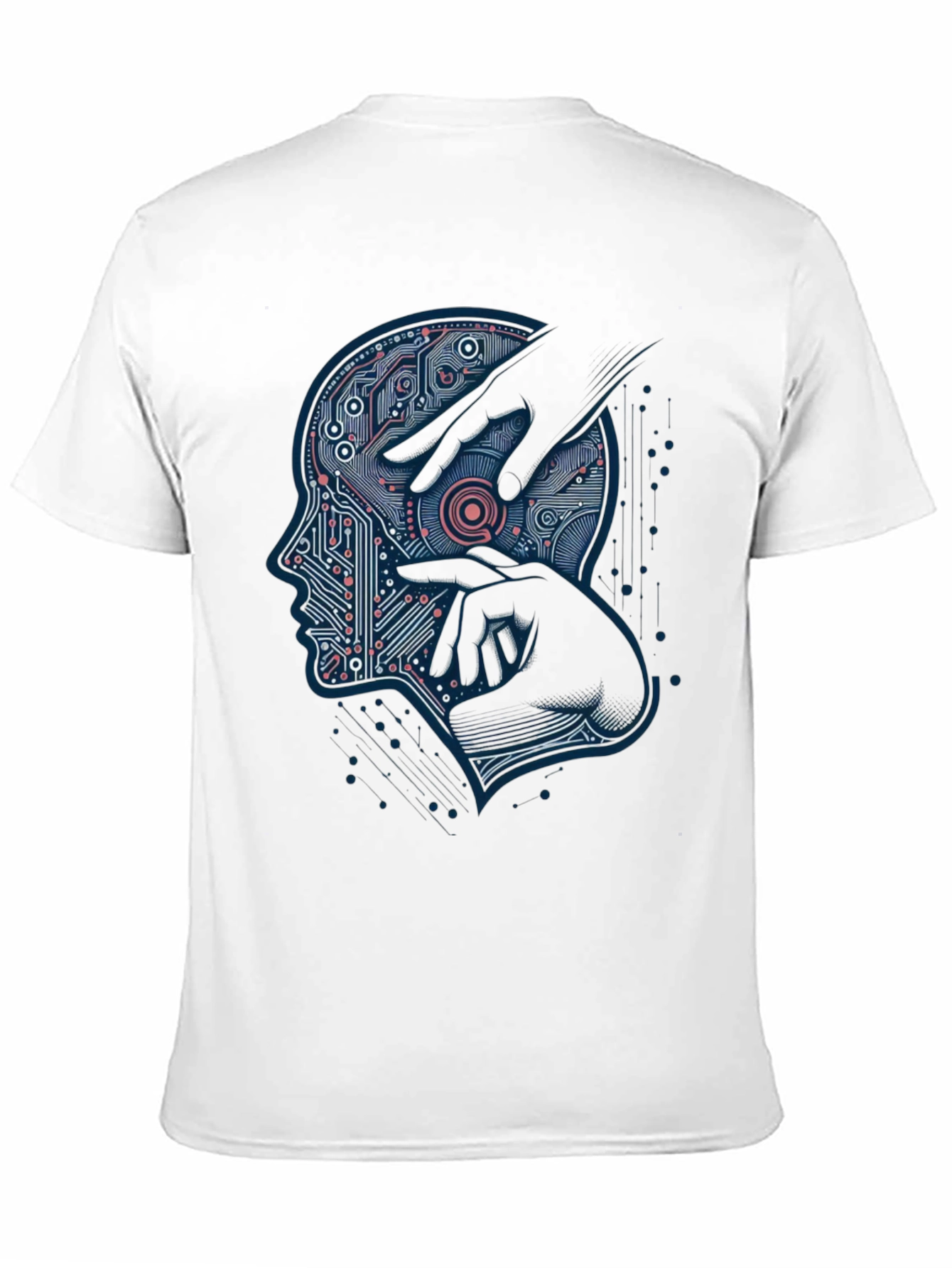 Black Tech Mind T-Shirt view 11