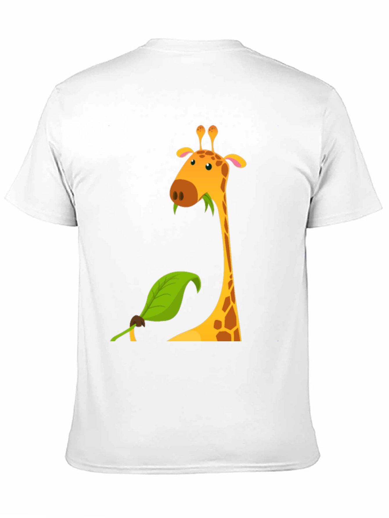 Black Giraffe Graphic Tee - Black Cotton Blend view 11