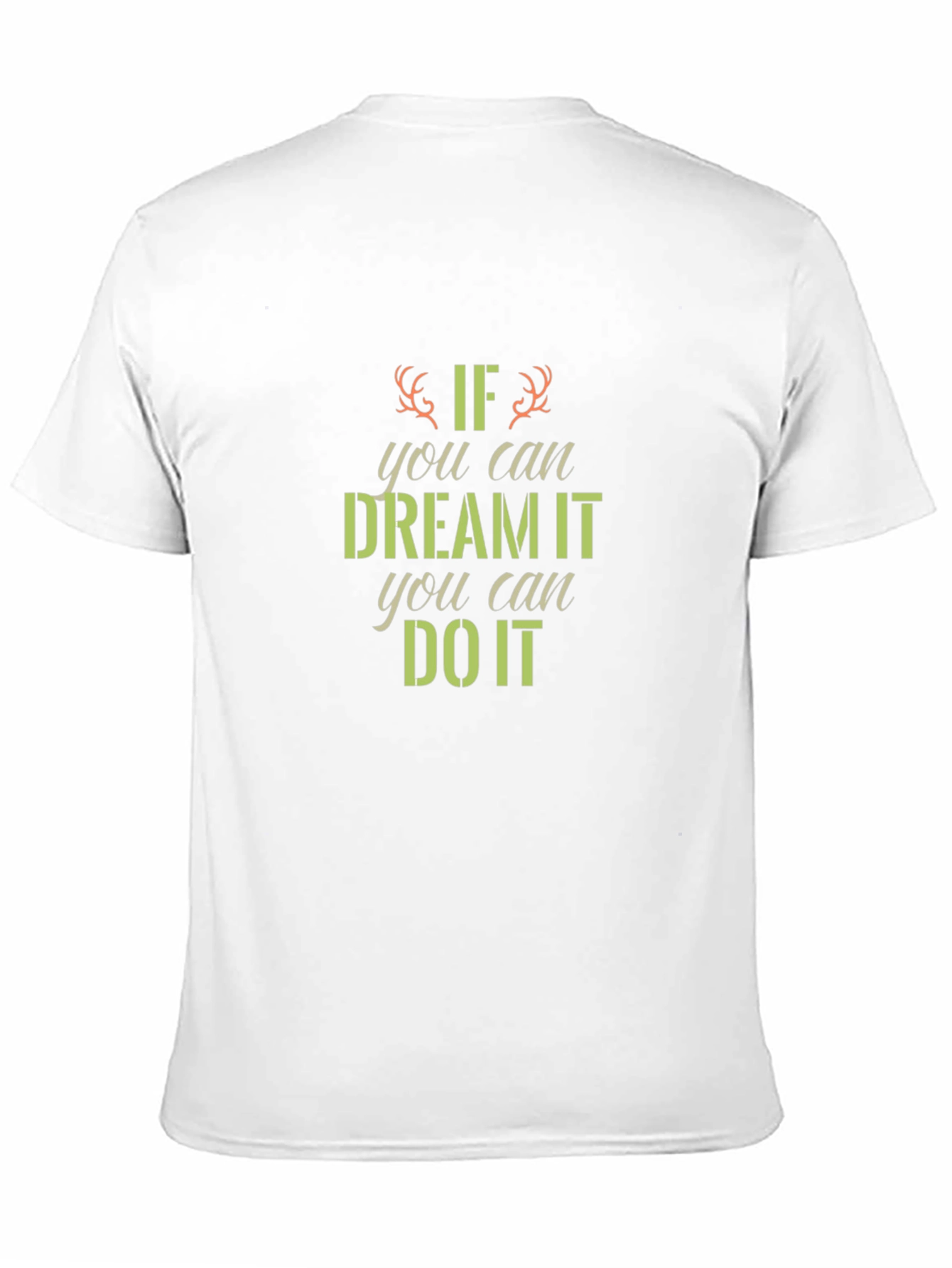 Black Dream It Do It Graphic Tee - Inspiring Black T-Shirt view 11