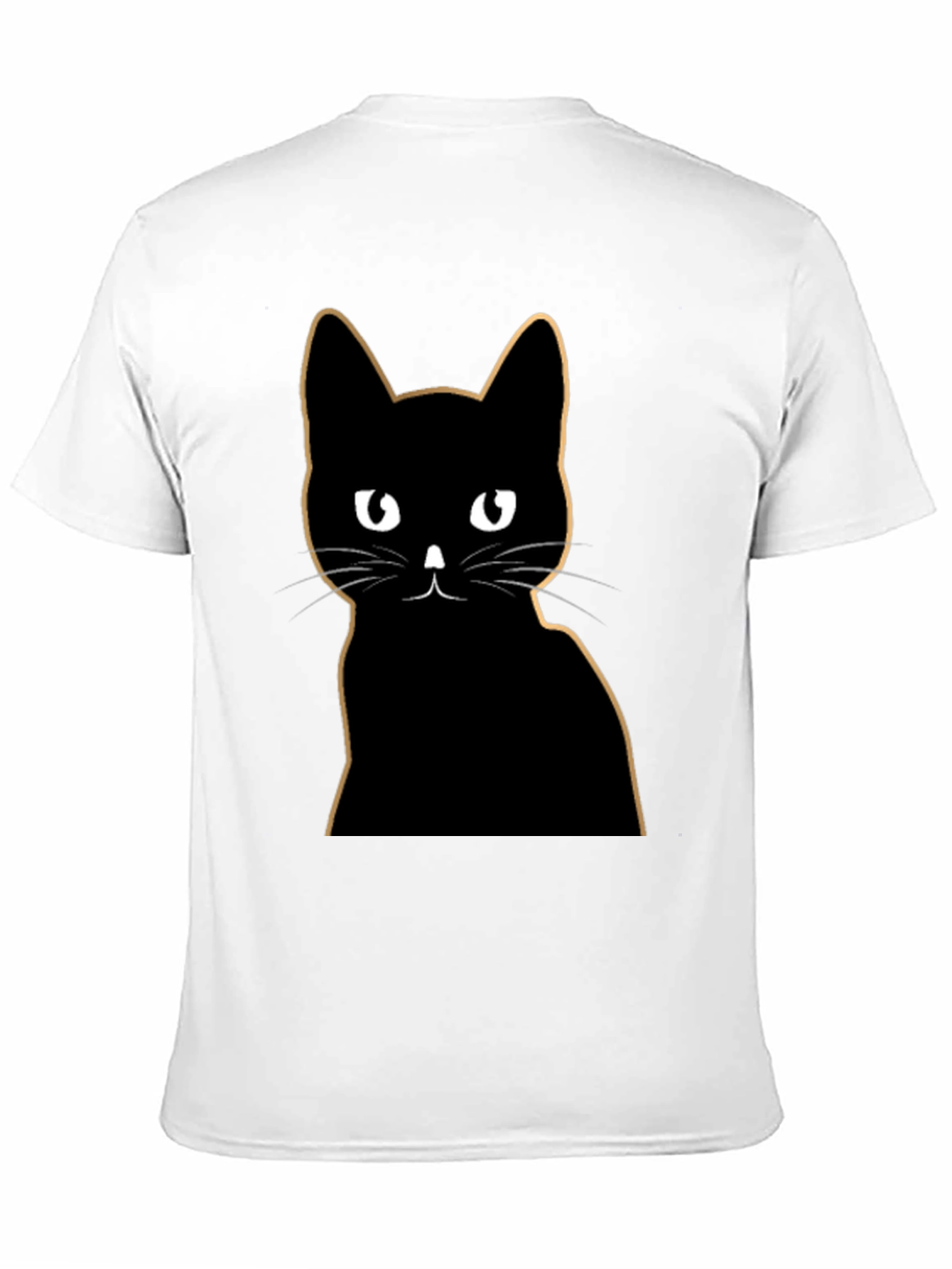 Black Black Cat Graphic Tee - Stylish & Unique view 11