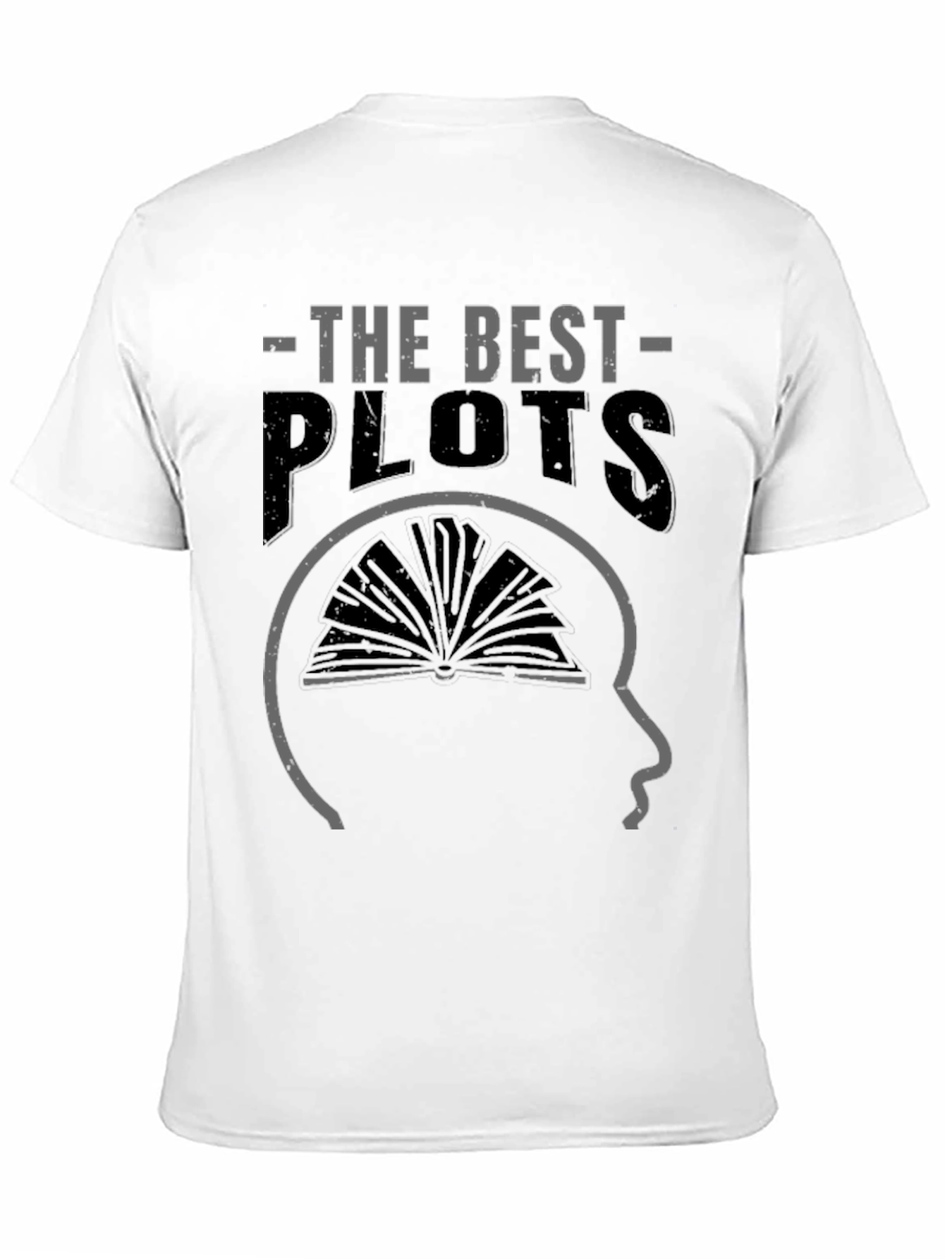 Black The Best Plots Graphic Novelty T-Shirt view 11
