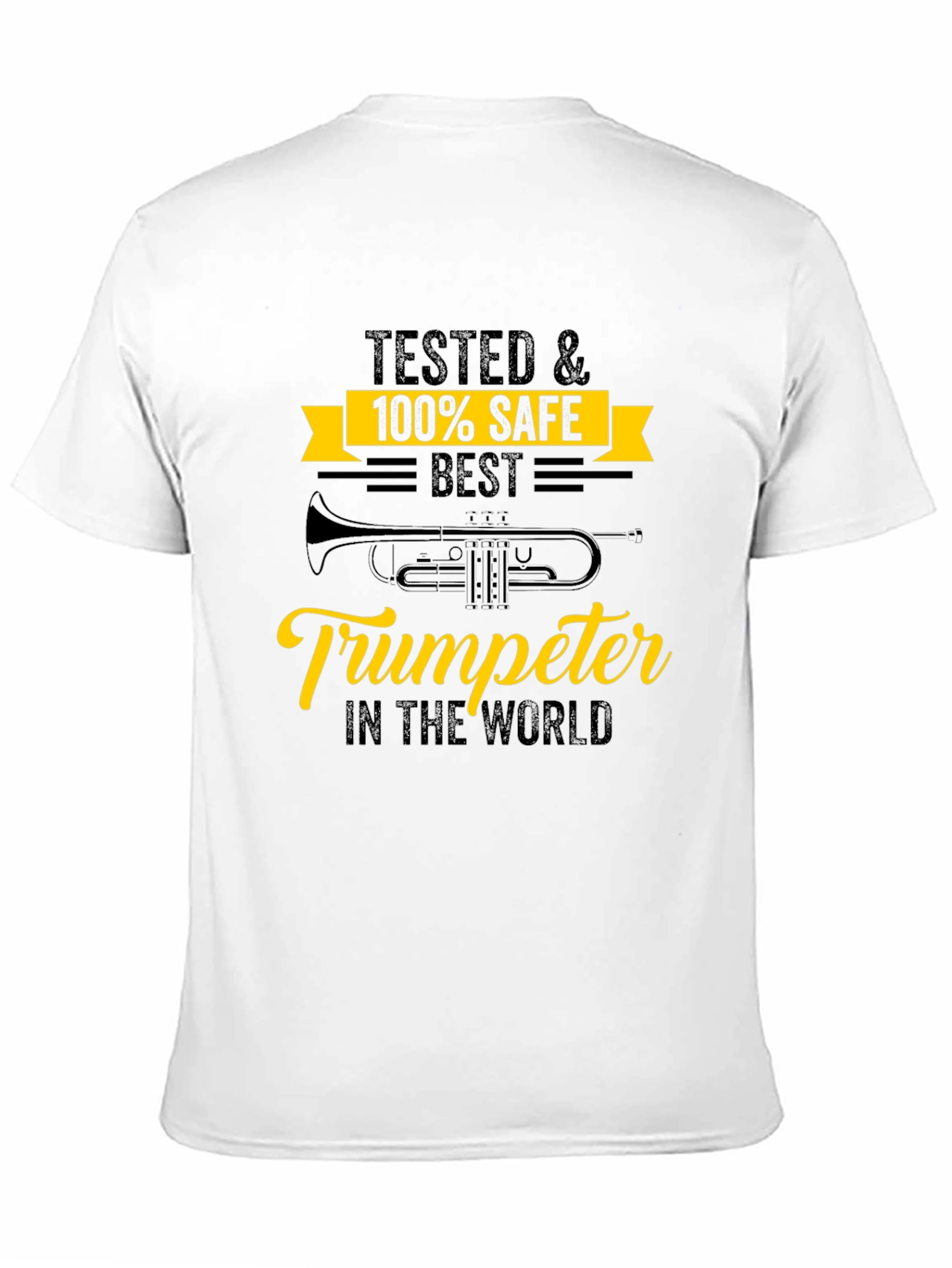 Black Best Trumpeter T-Shirt - 100% Safe & Tested! view 11