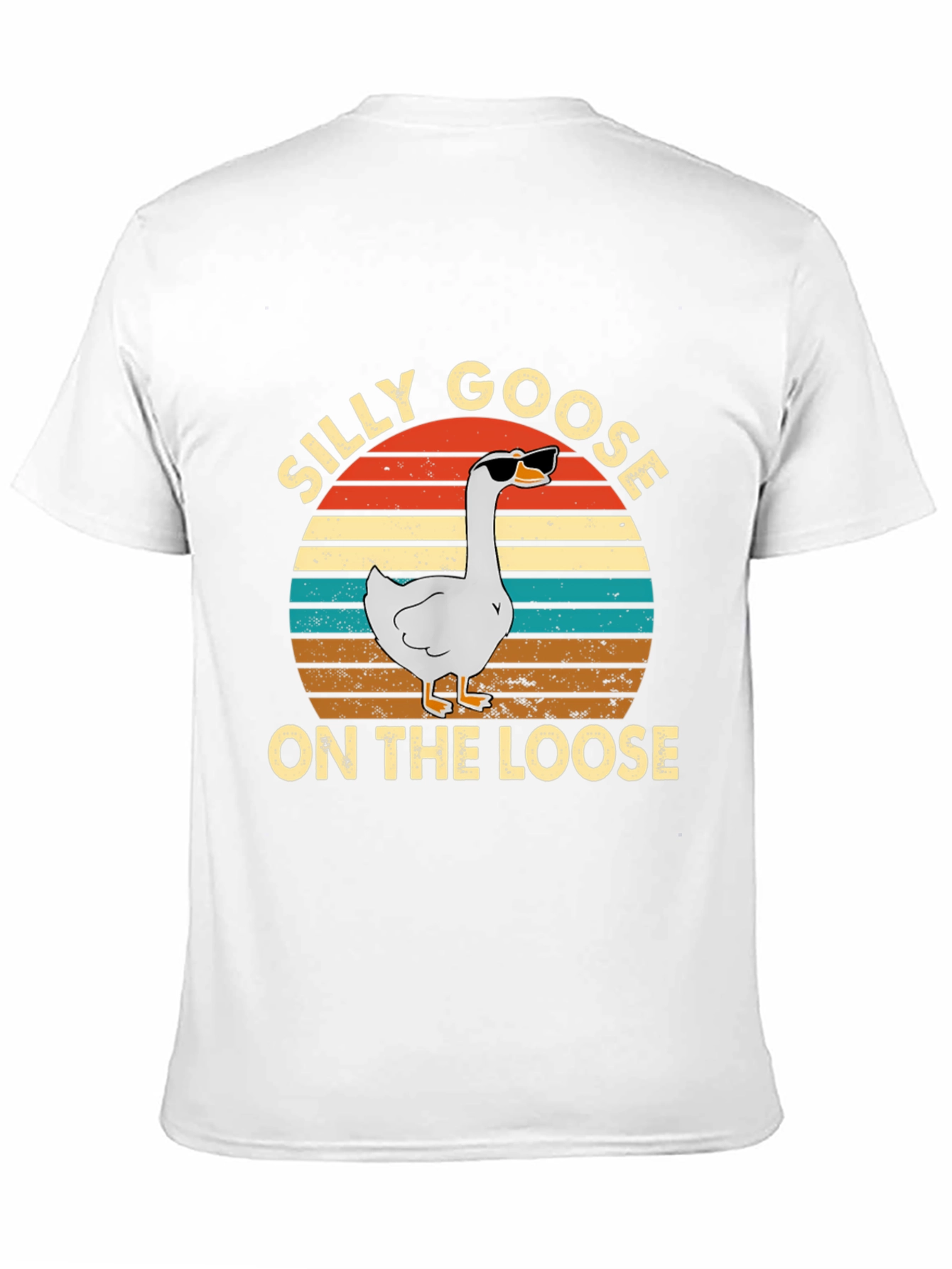 Black Silly Goose On The Loose Graphic T-Shirt view 11