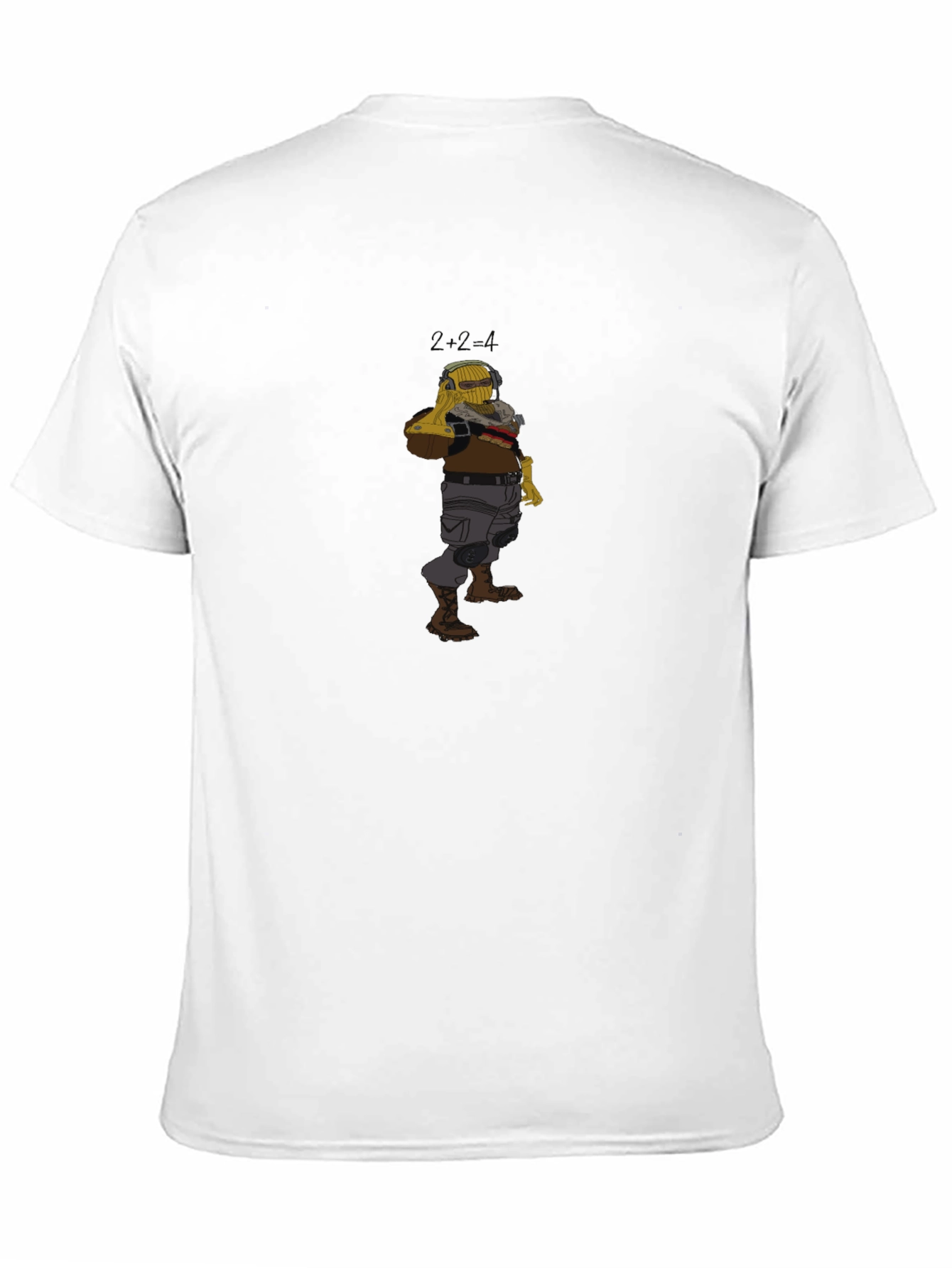 Black Cartoon Character Graphic Tee view 11