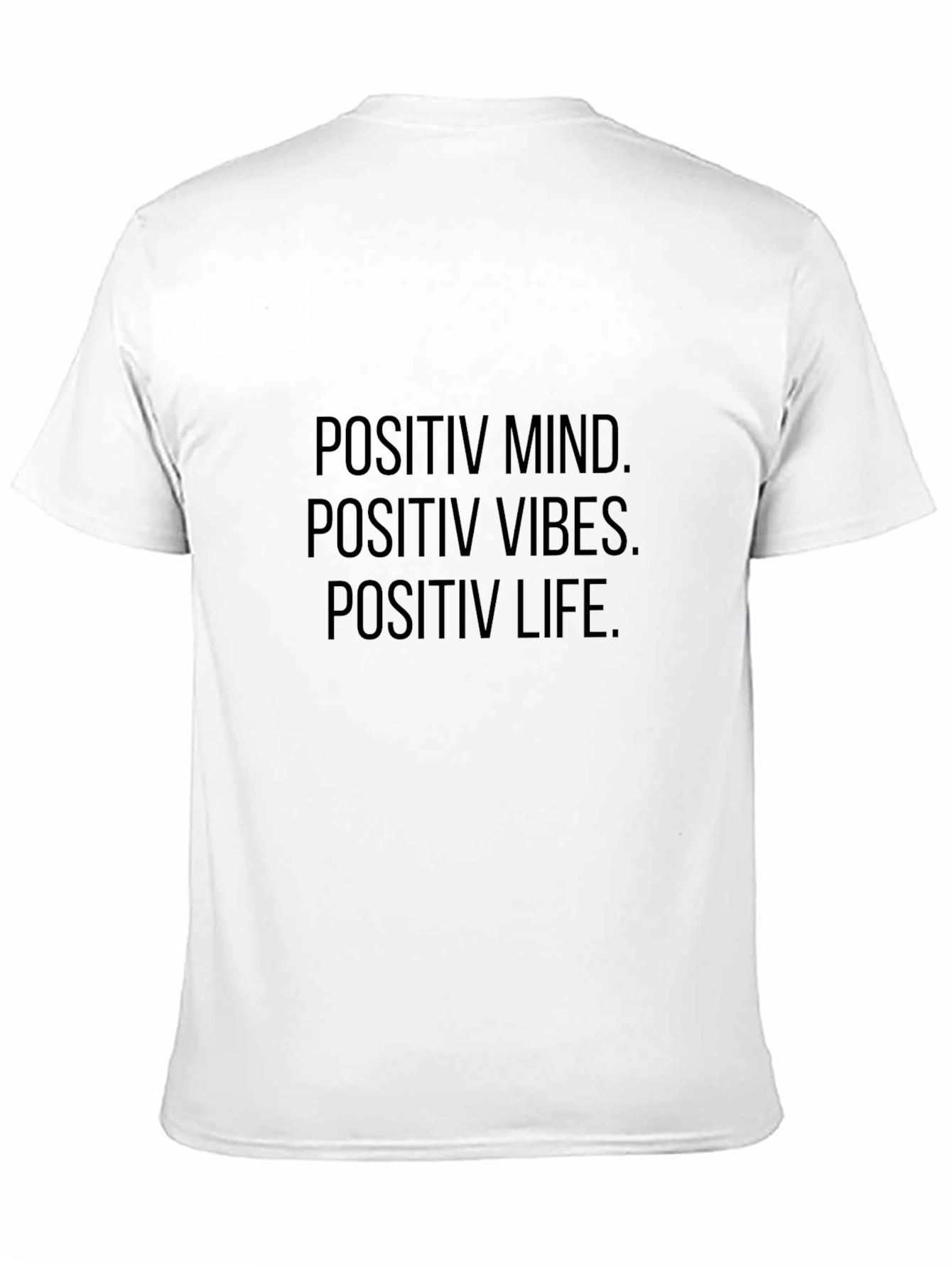 Black Positive Mind, Vibes, Life Graphic Tee view 11