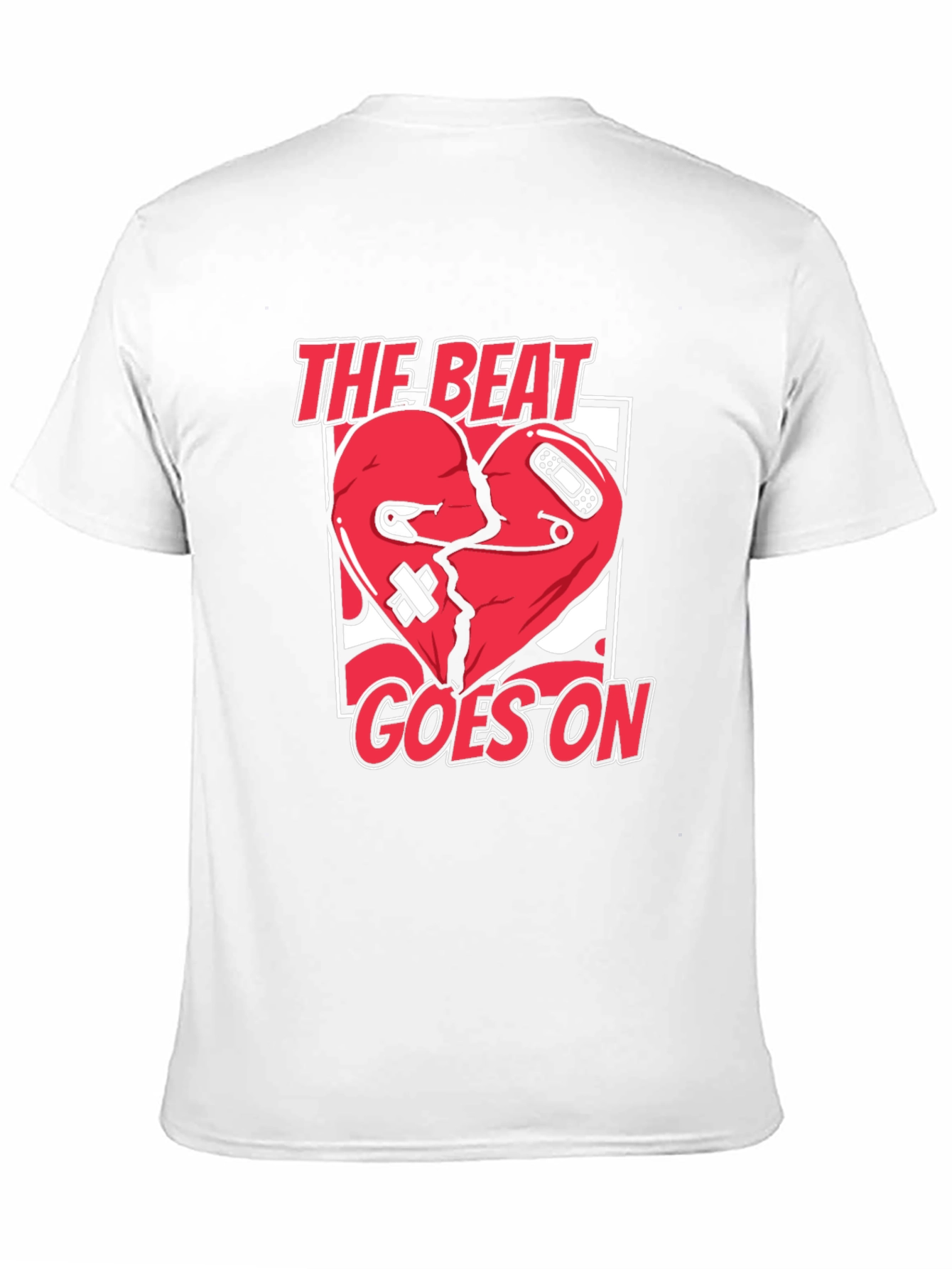 Black The Beat Goes On Graphic Tee view 11