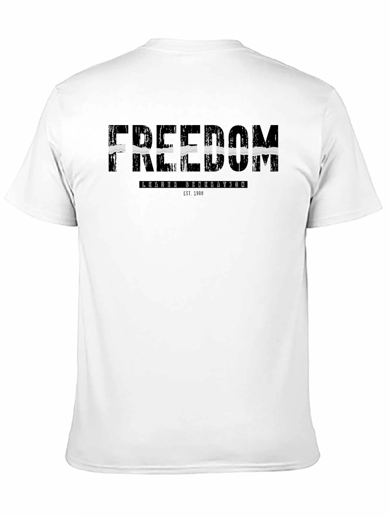 Black Freedom Leader Generation Graphic T-Shirt view 11