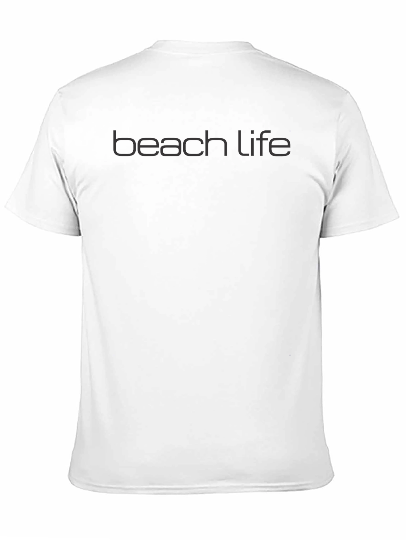 Black Beach Life Tee - Men's Black Graphic T-Shirt view 11