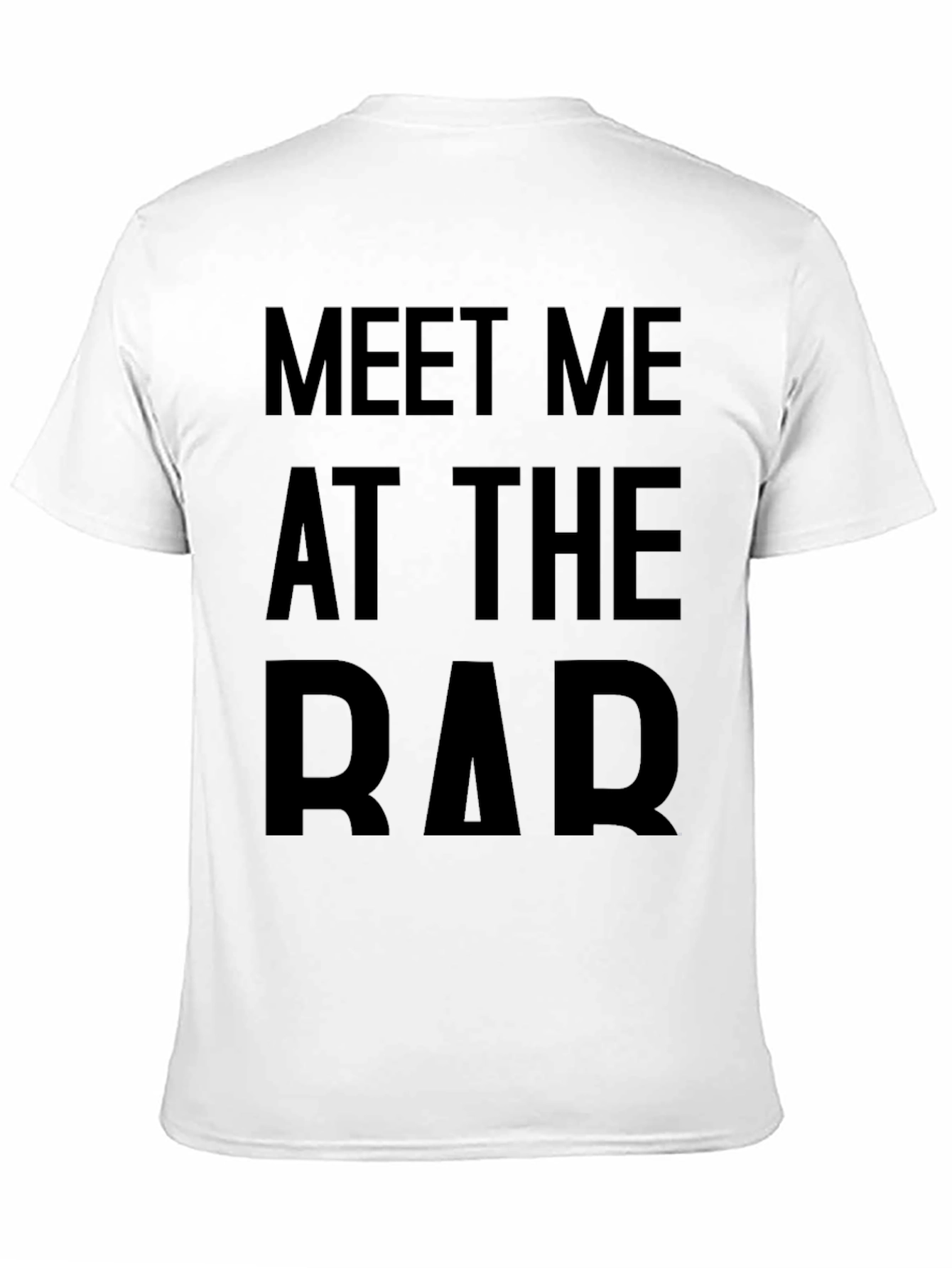 Black Meet Me At The Bar Graphic T-Shirt view 11