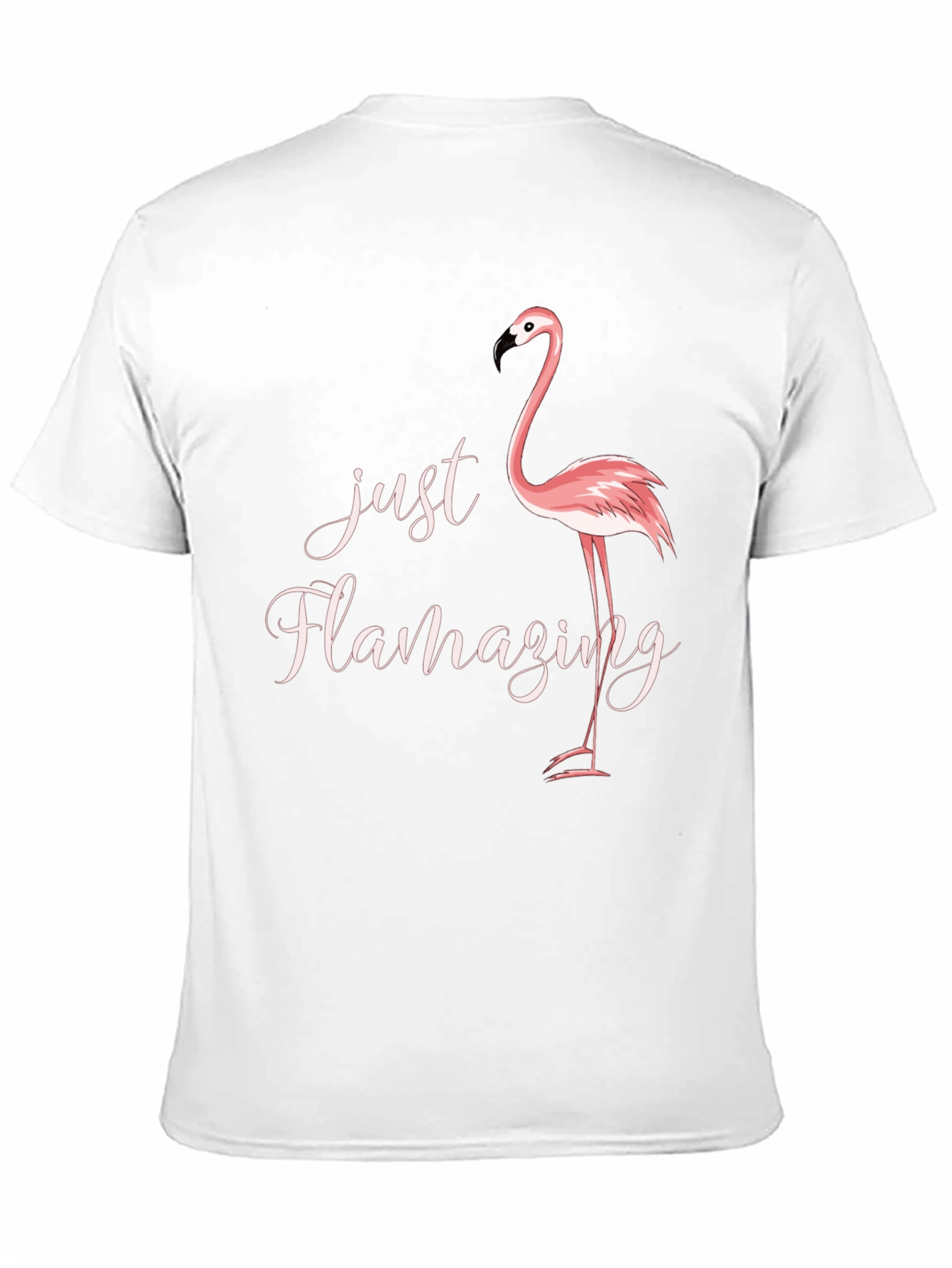 Black Just Flamazing Flamingo Graphic Tee - Black view 11