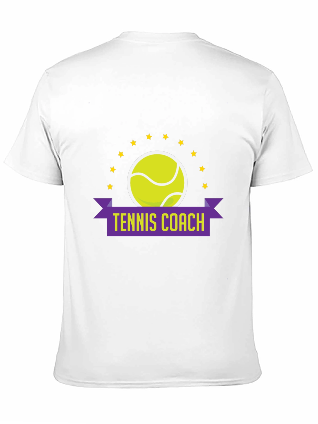 Black Tennis Coach Graphic Tee view 11