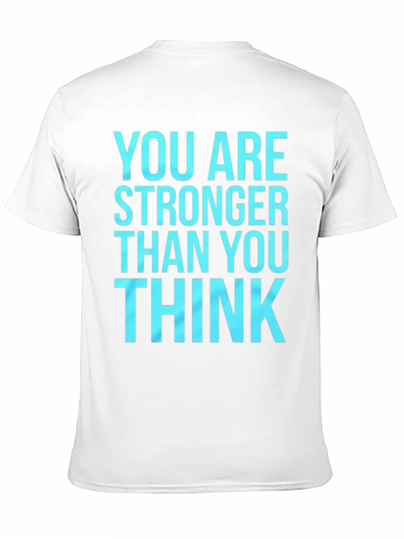 Black Inspirational Tee: You Are Stronger Than You Think view 11