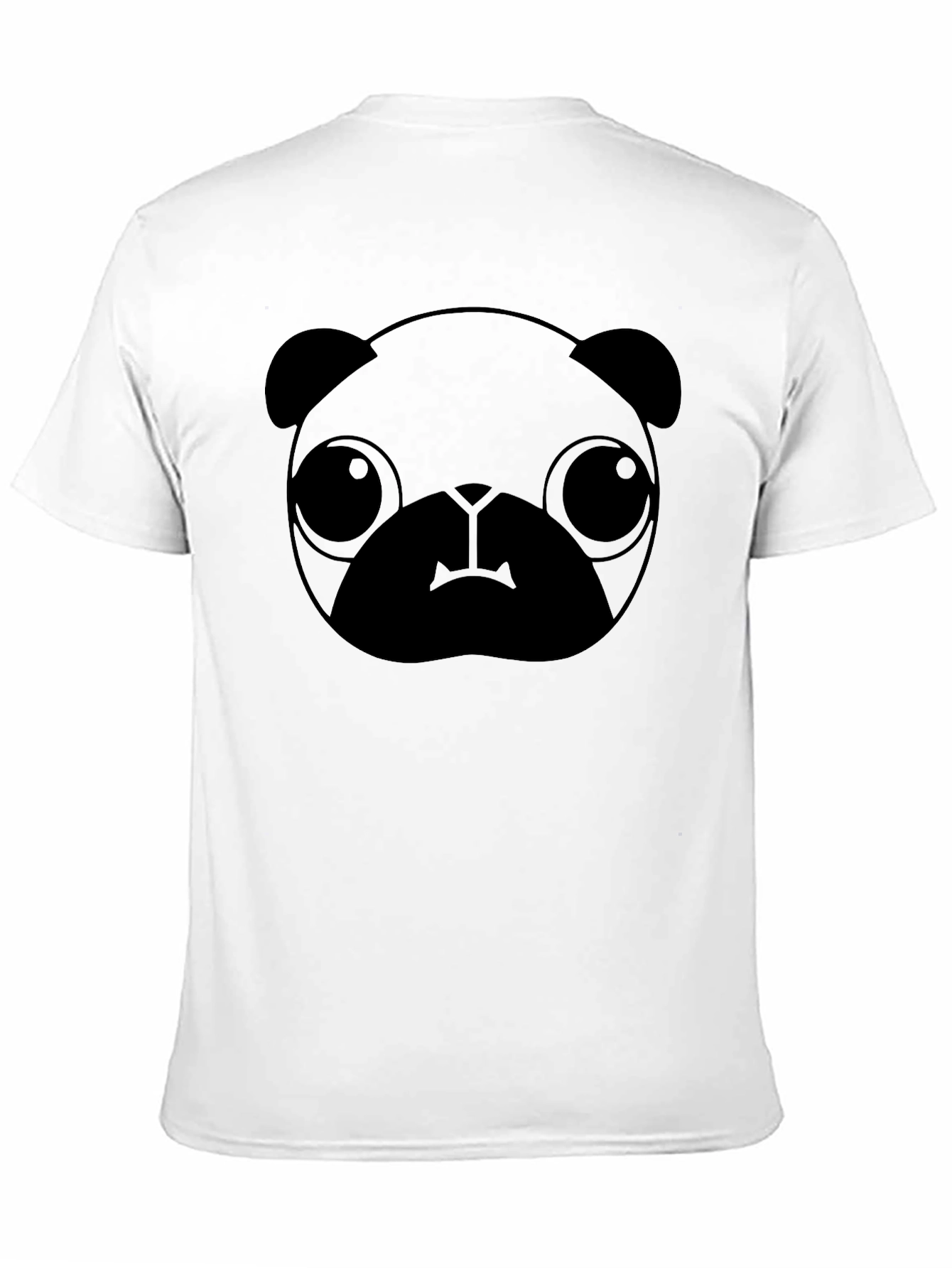 Black Black Pug Graphic Tee - Casual Style view 11