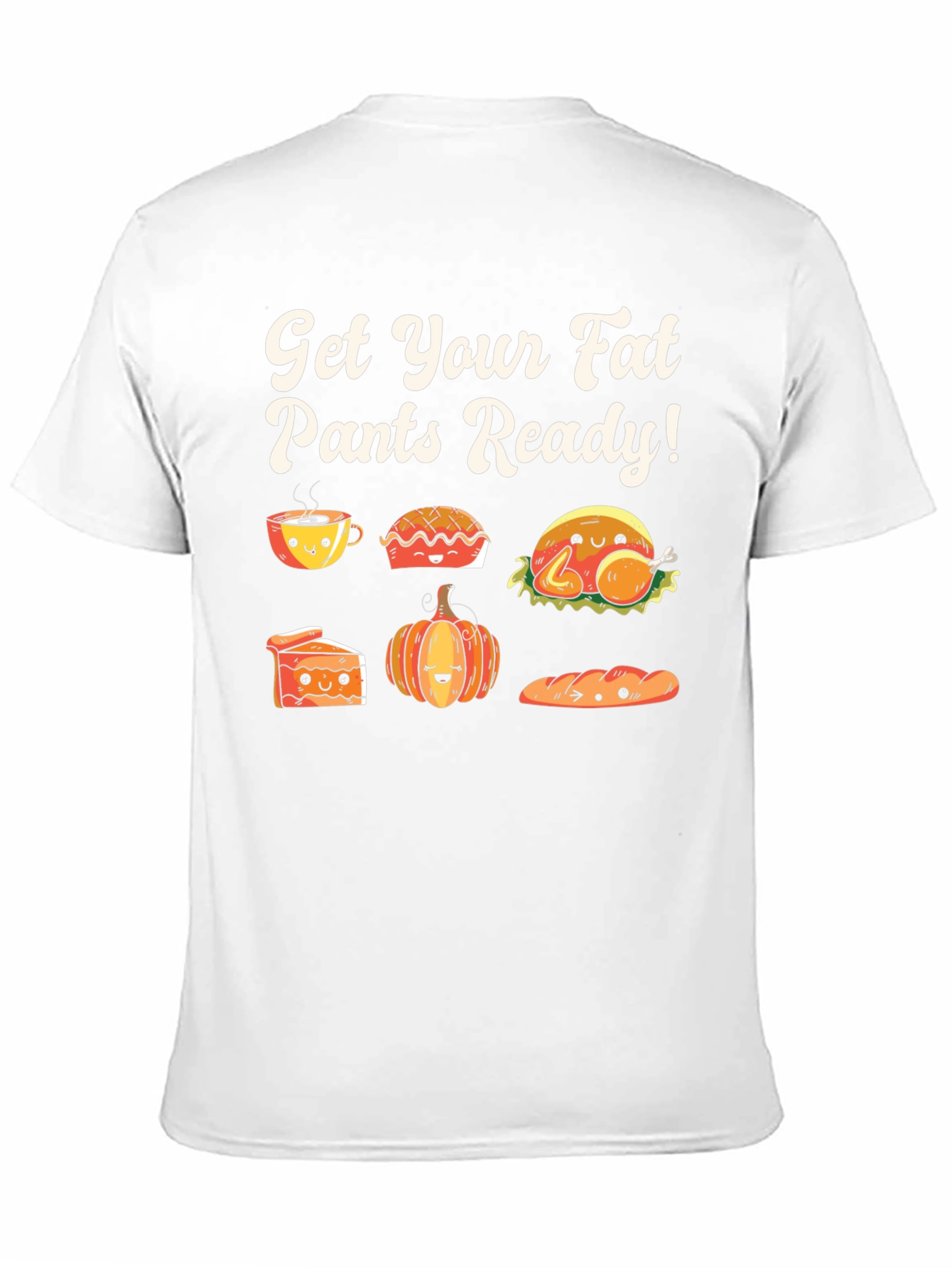 Get Your Fat Pants Ready T-Shirt Funny Thanksgiving Tee - 11