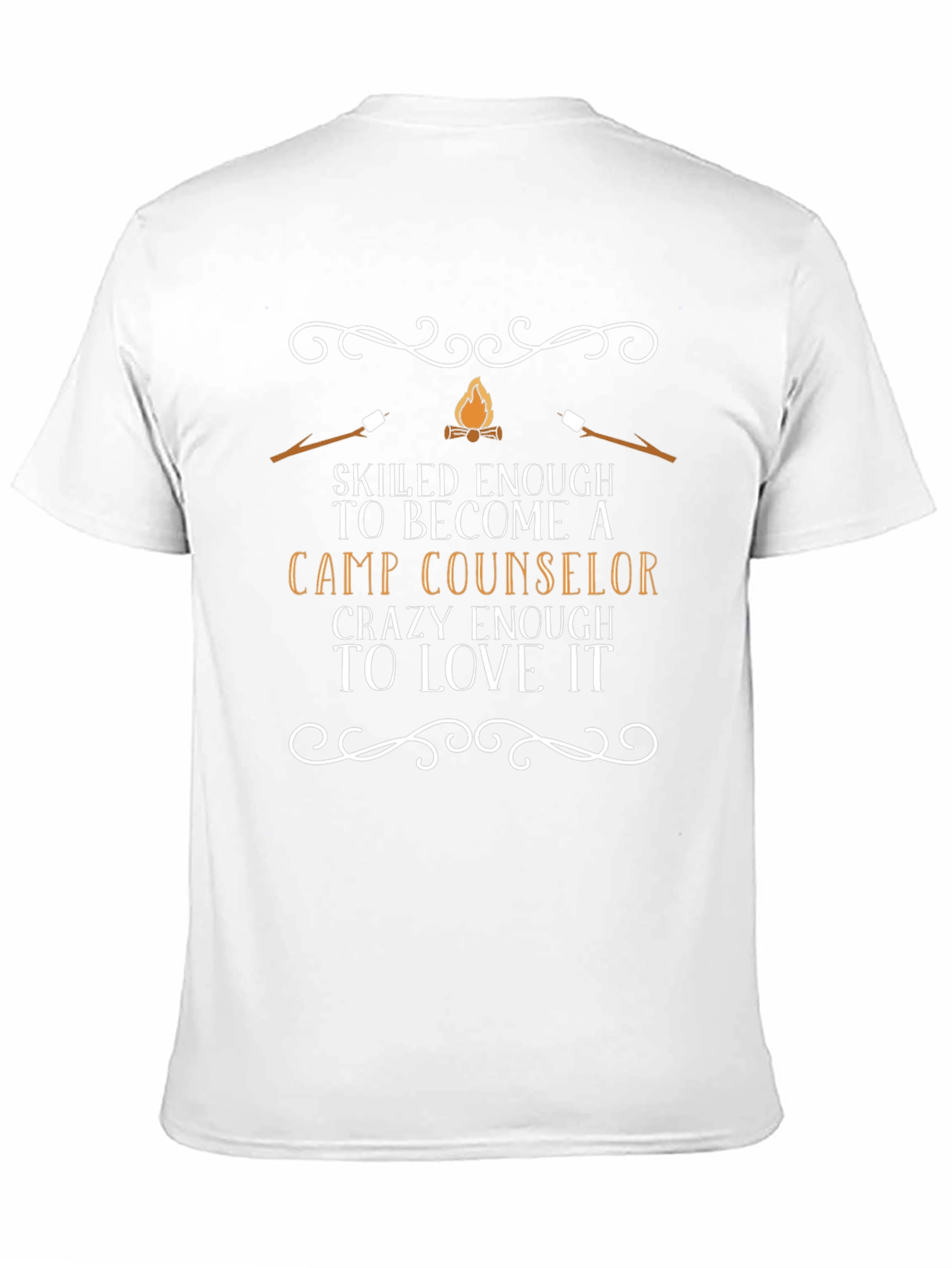 Black Camp Counselor T-Shirt view 11