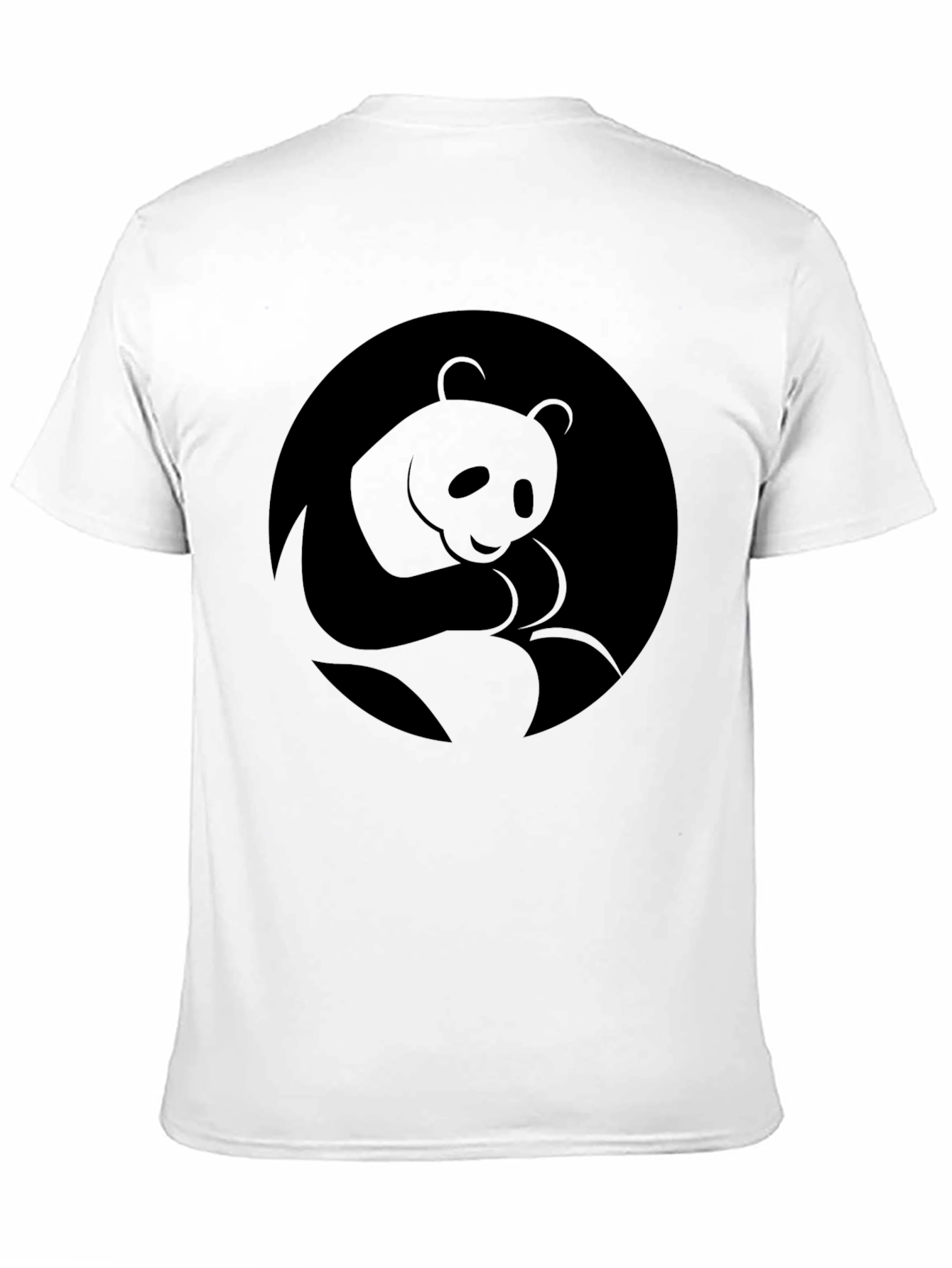 Black Black Panda Graphic Tee - Modern Style view 11