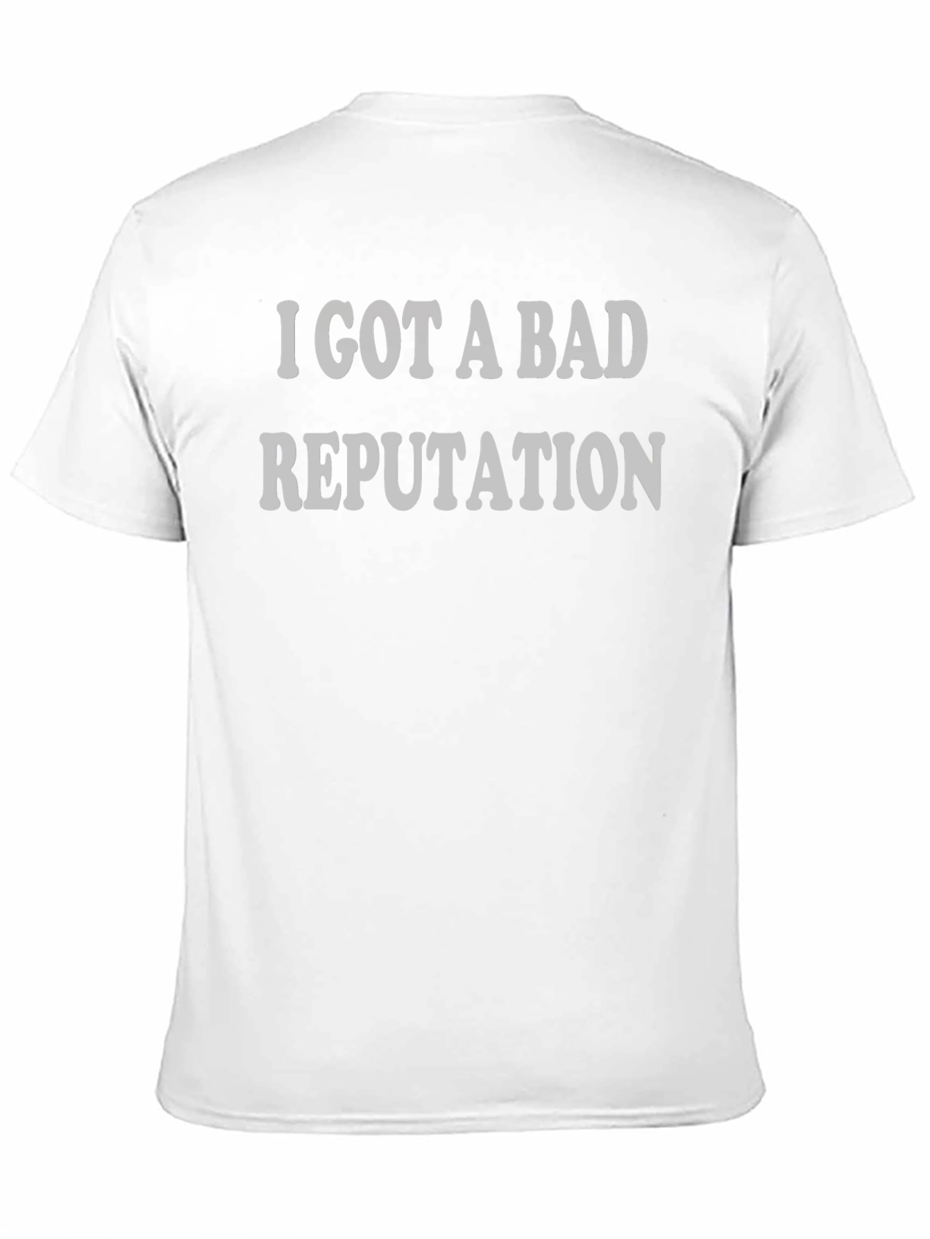 Black Bad Reputation Graphic T-Shirt - Black view 11