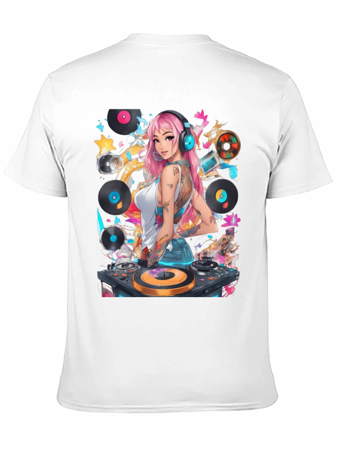 DJ Girl Graphic T-Shirt - 11