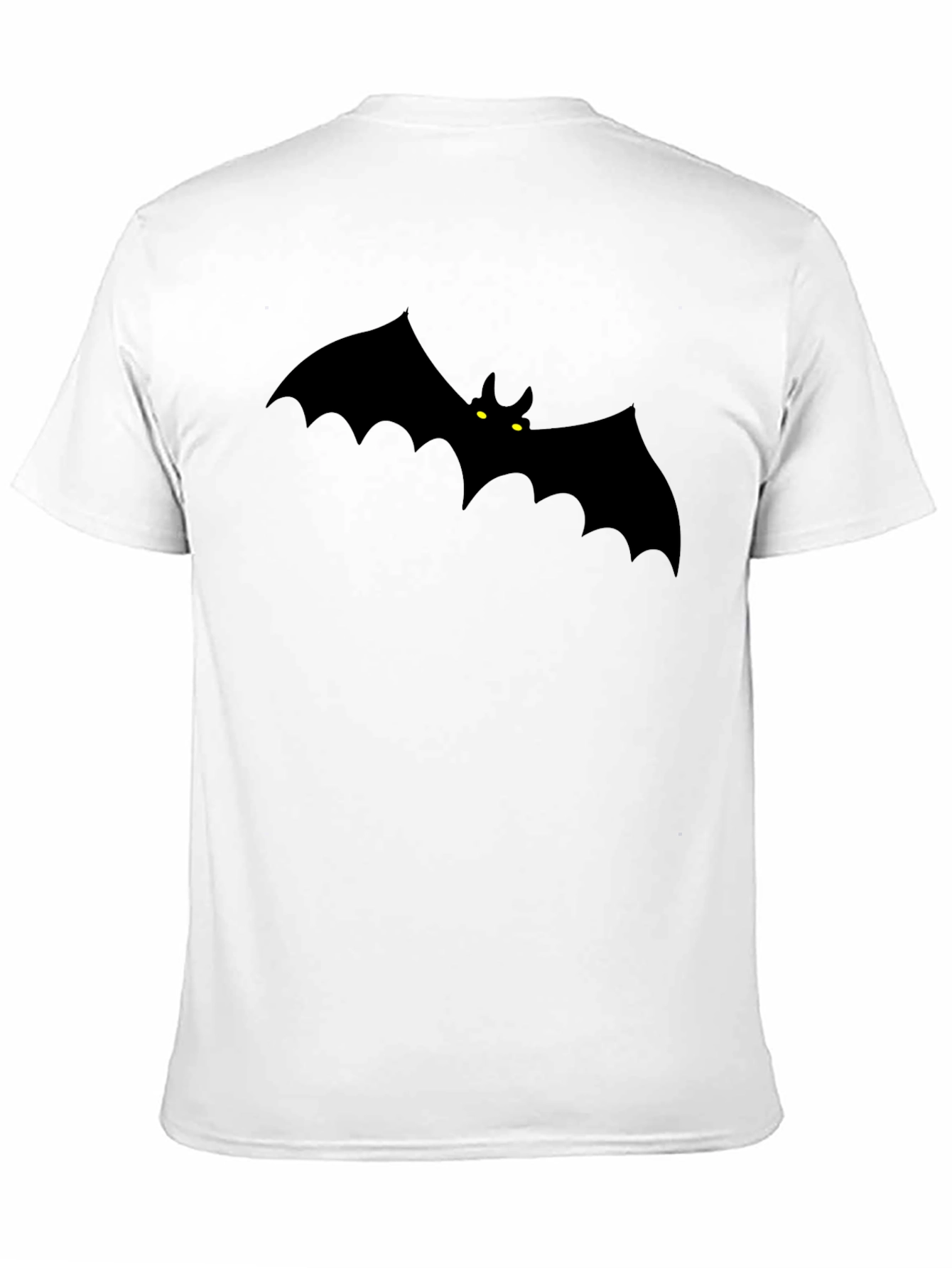 Black Bat Graphic Black T-Shirt - Halloween Style view 11