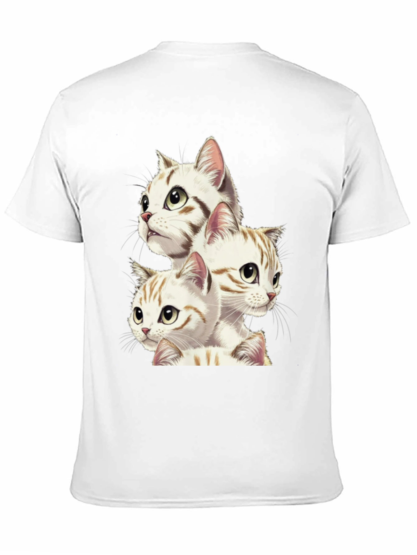 Black Cool Cats Graphic Tee - Purrfect Style! view 11
