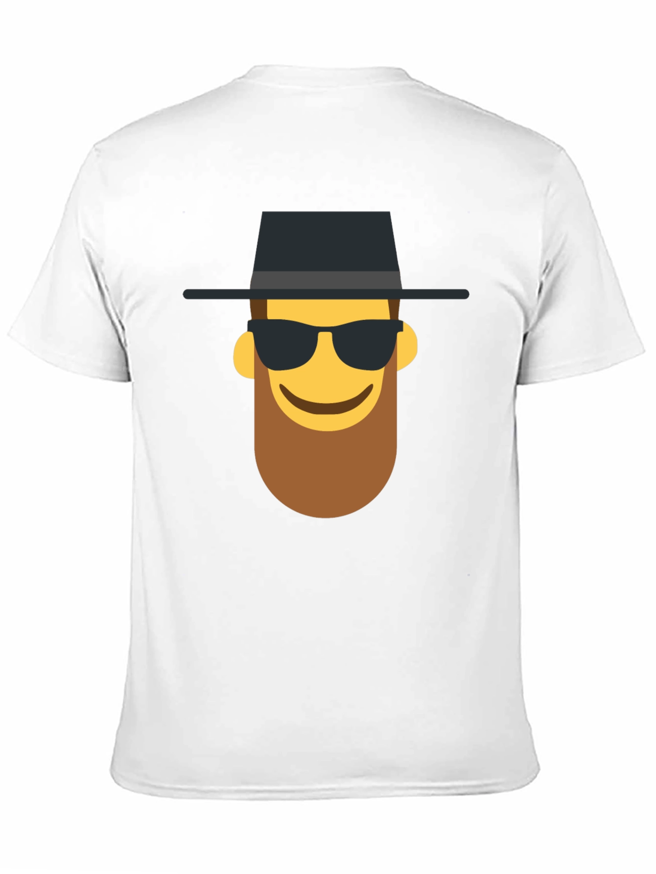 Black Cool Dude Emoji T-Shirt - Black view 11