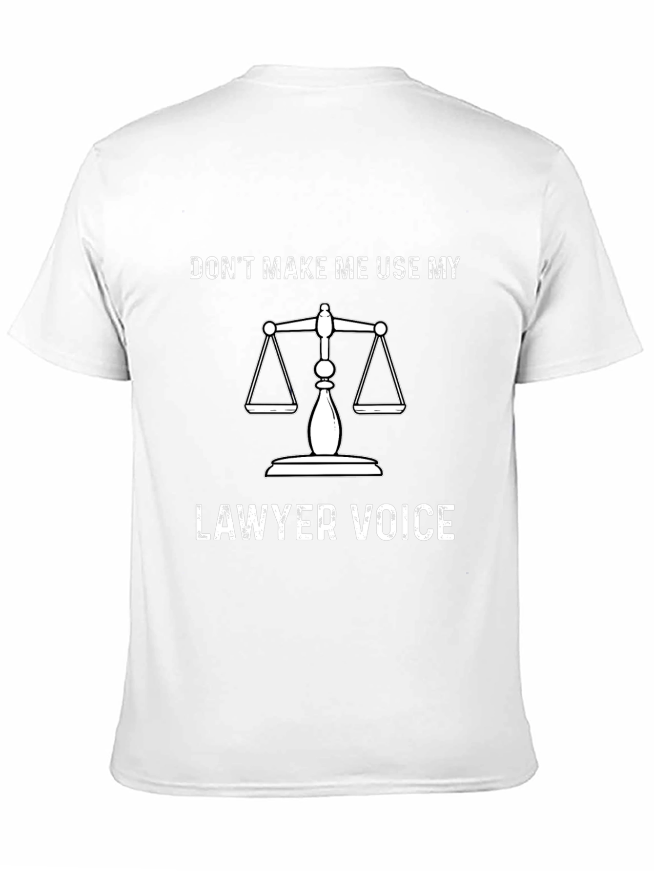 Black Lawyer Voice Graphic Tee - Unisex Adult view 11