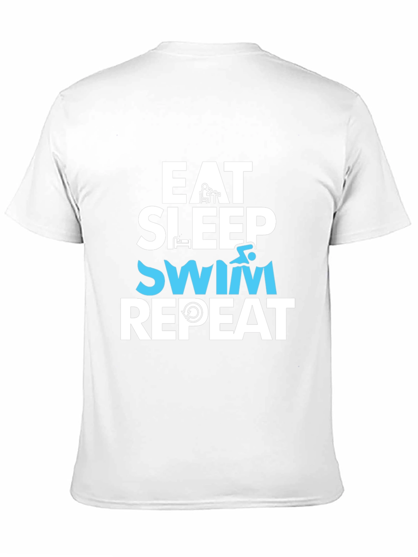 Eat Sleep Swim Repeat T-Shirt - 11