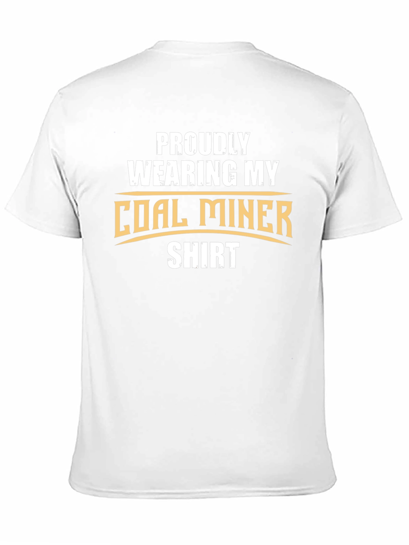 Black Proud Coal Miner T-Shirt - Show Your Support! view 11