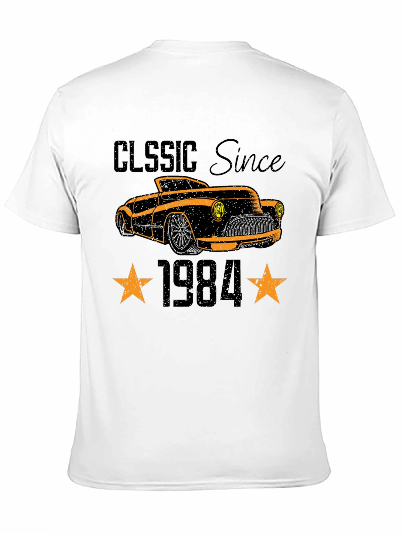 Classic Since 1984 Car Graphic T-Shirt - 11