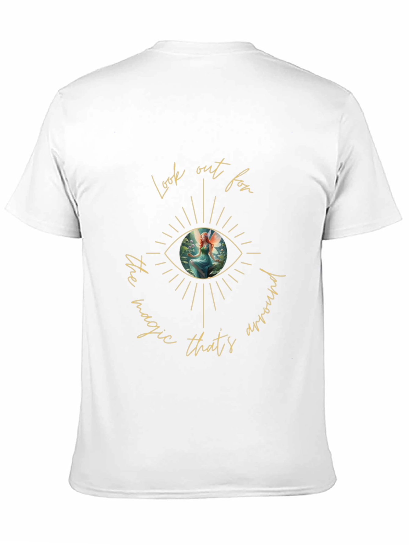 Black Look Out for the Magic Graphic T-Shirt view 11