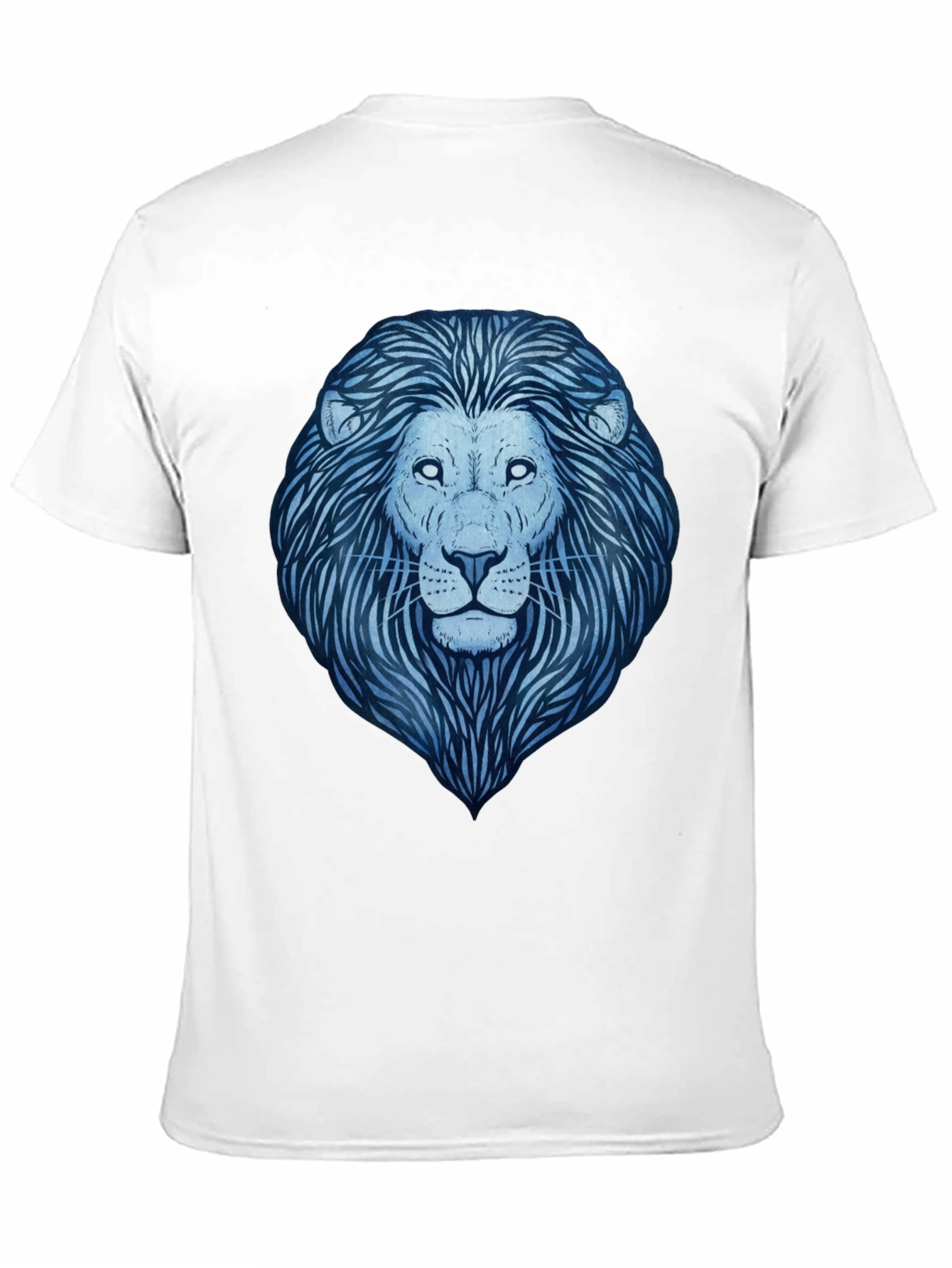 Black Lion Graphic Tee - Men's Black T-Shirt view 11