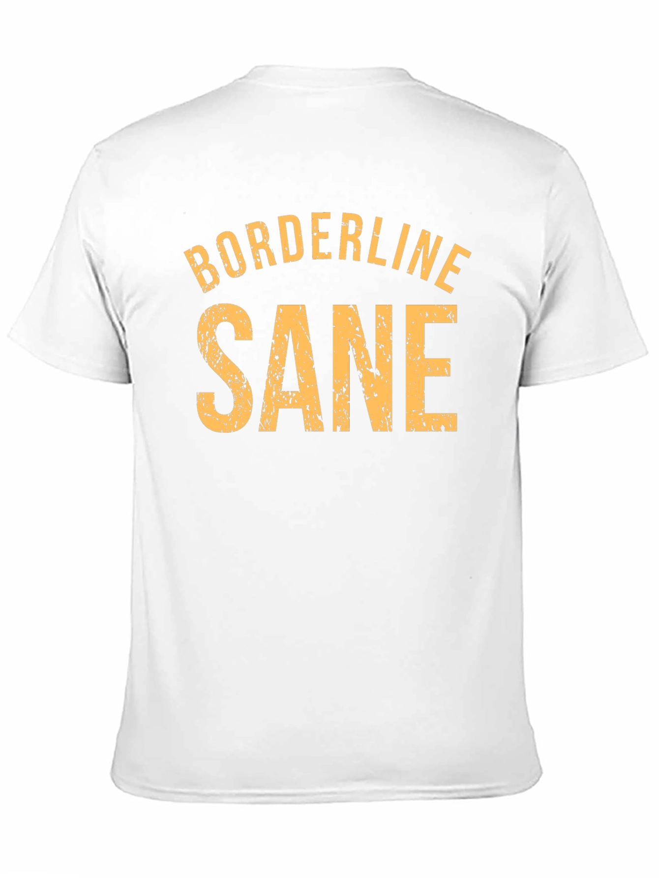 Black Borderline Sane Graphic T-Shirt view 11