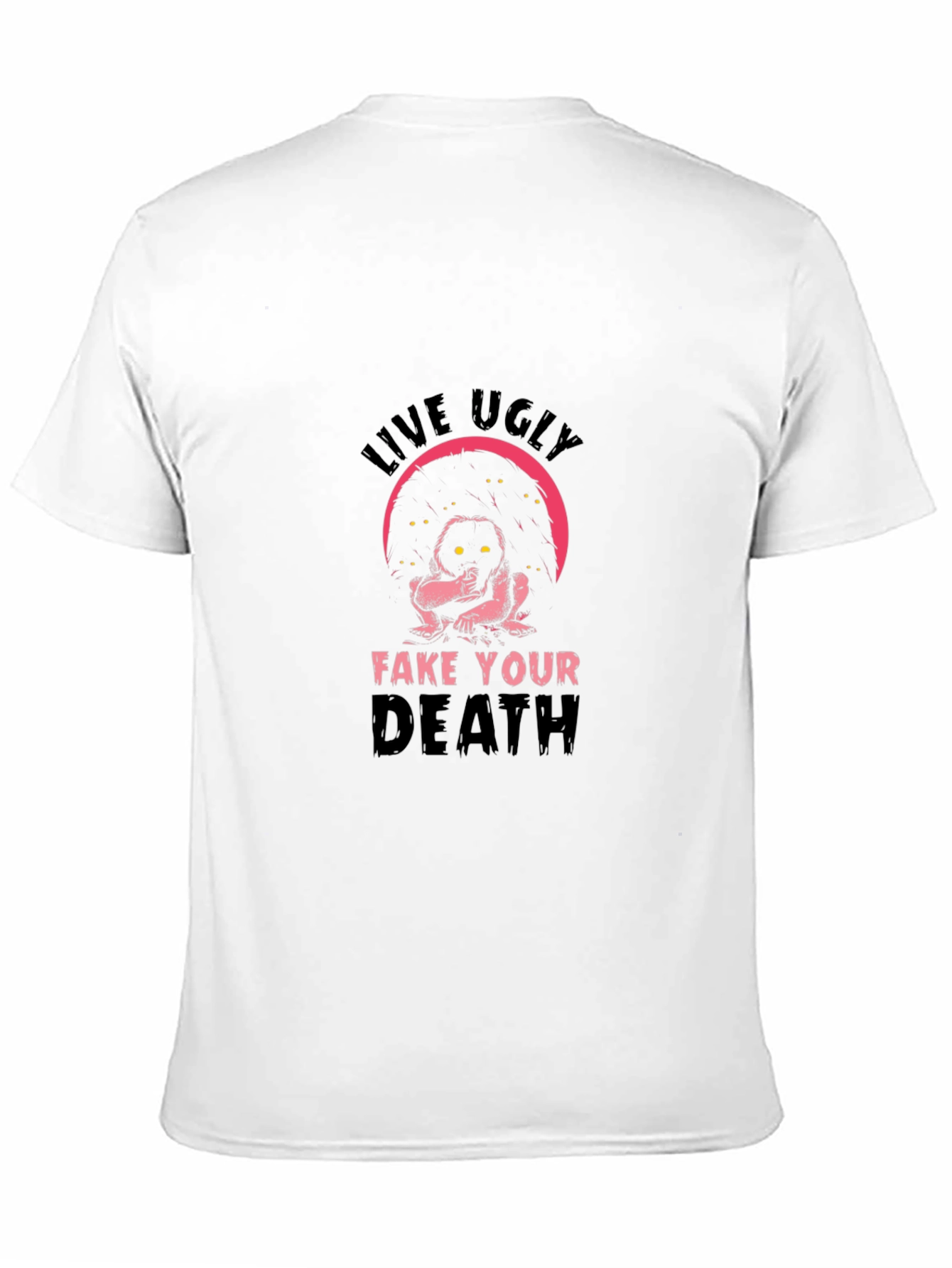 Black Live Ugly T-Shirt - Humor Tee view 11