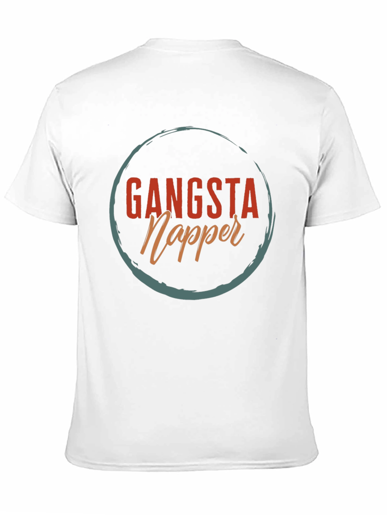 Black Gangsta Napper T-Shirt - Funny Sleep Tee view 11
