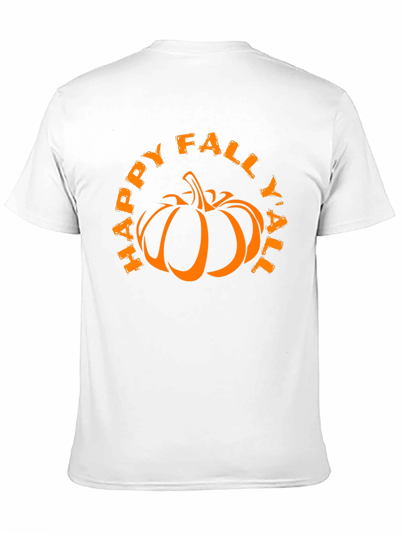 Black Happy Fall Y'all Pumpkin Graphic T-Shirt view 11