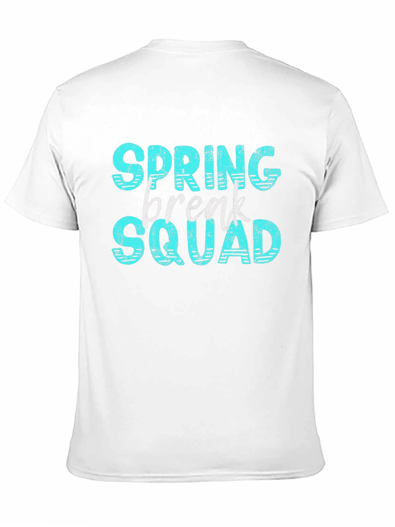 Black Spring Break Squad Graphic T-Shirt view 11
