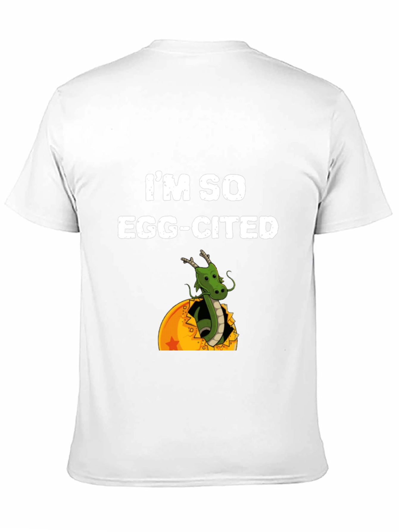 Black I'm So Egg-Cited T-Shirt view 11