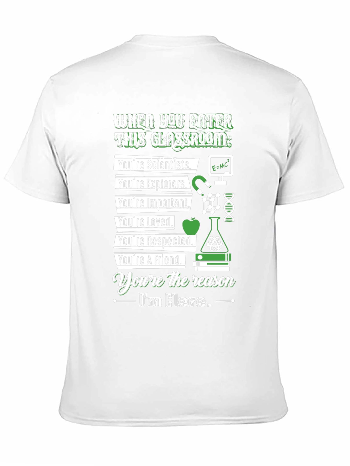 Black Classroom Rules T-Shirt view 11