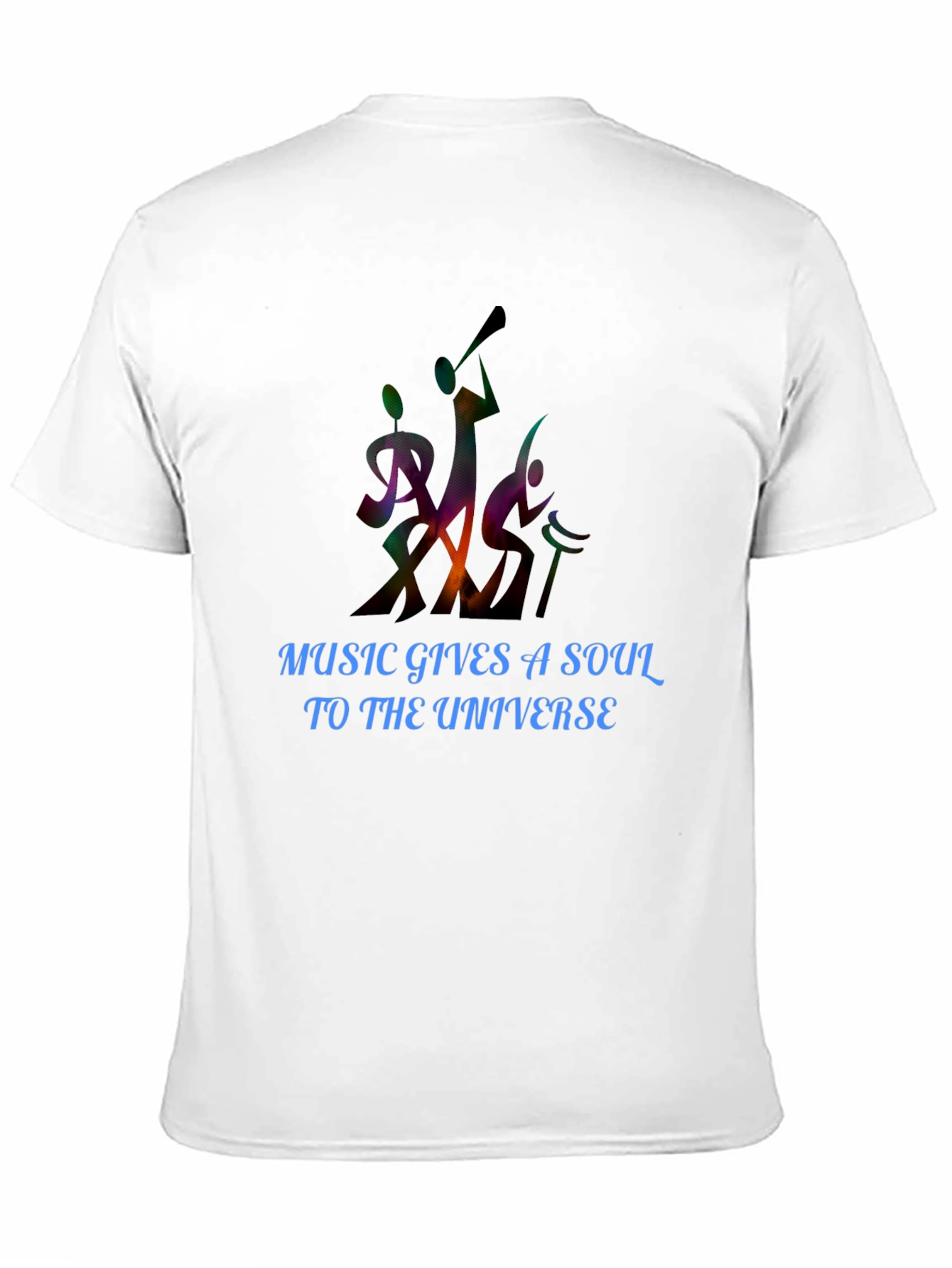 Black Music Gives Soul Tee - Black Graphic T-Shirt view 11