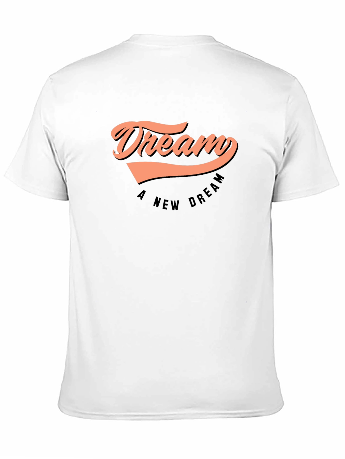 Black Dream a New Dream Black Graphic T-Shirt view 11